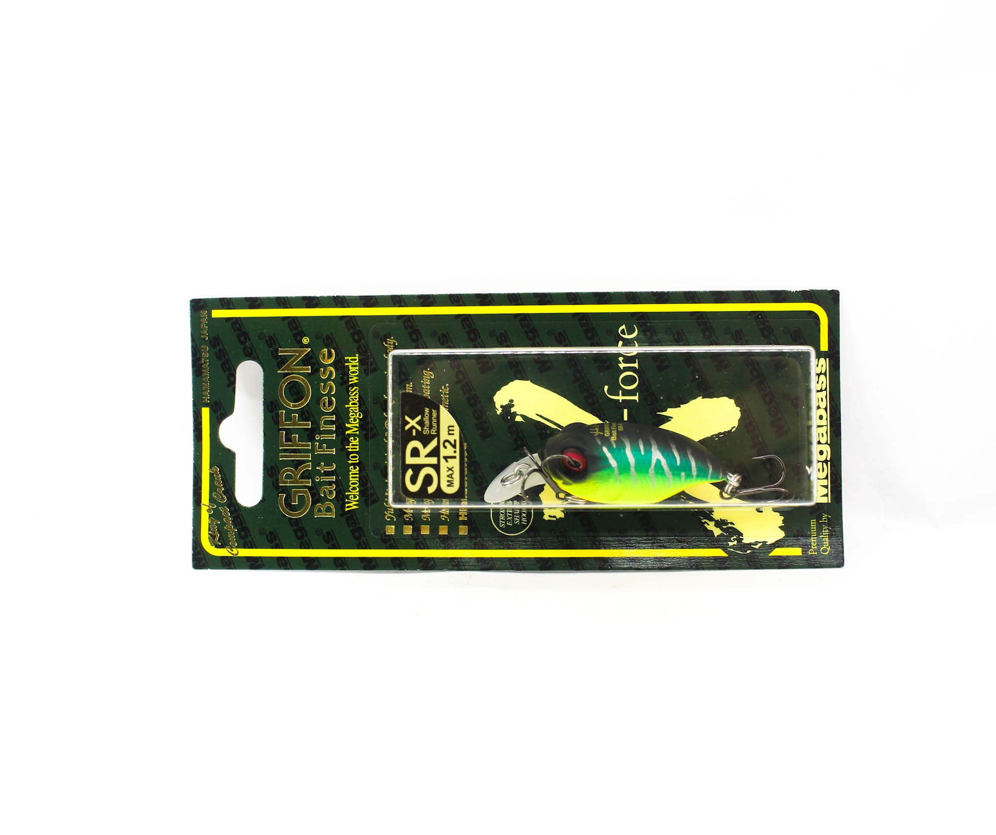 Megabass Griffon Bait Finesse SRX 38mm 5.3g Floating Lure Mat Tiger (4103)