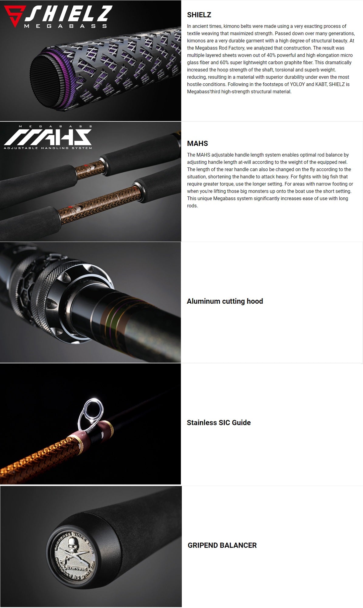 Megabass Rod Baitcast Valkyrie VKC-66M+ (4547)