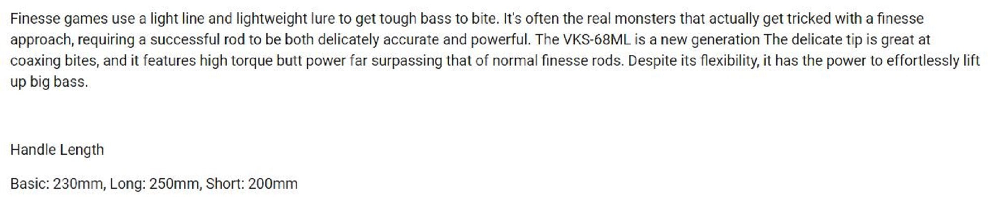 Megabass Rod Spinning Valkyrie VKS-68ML (4622)