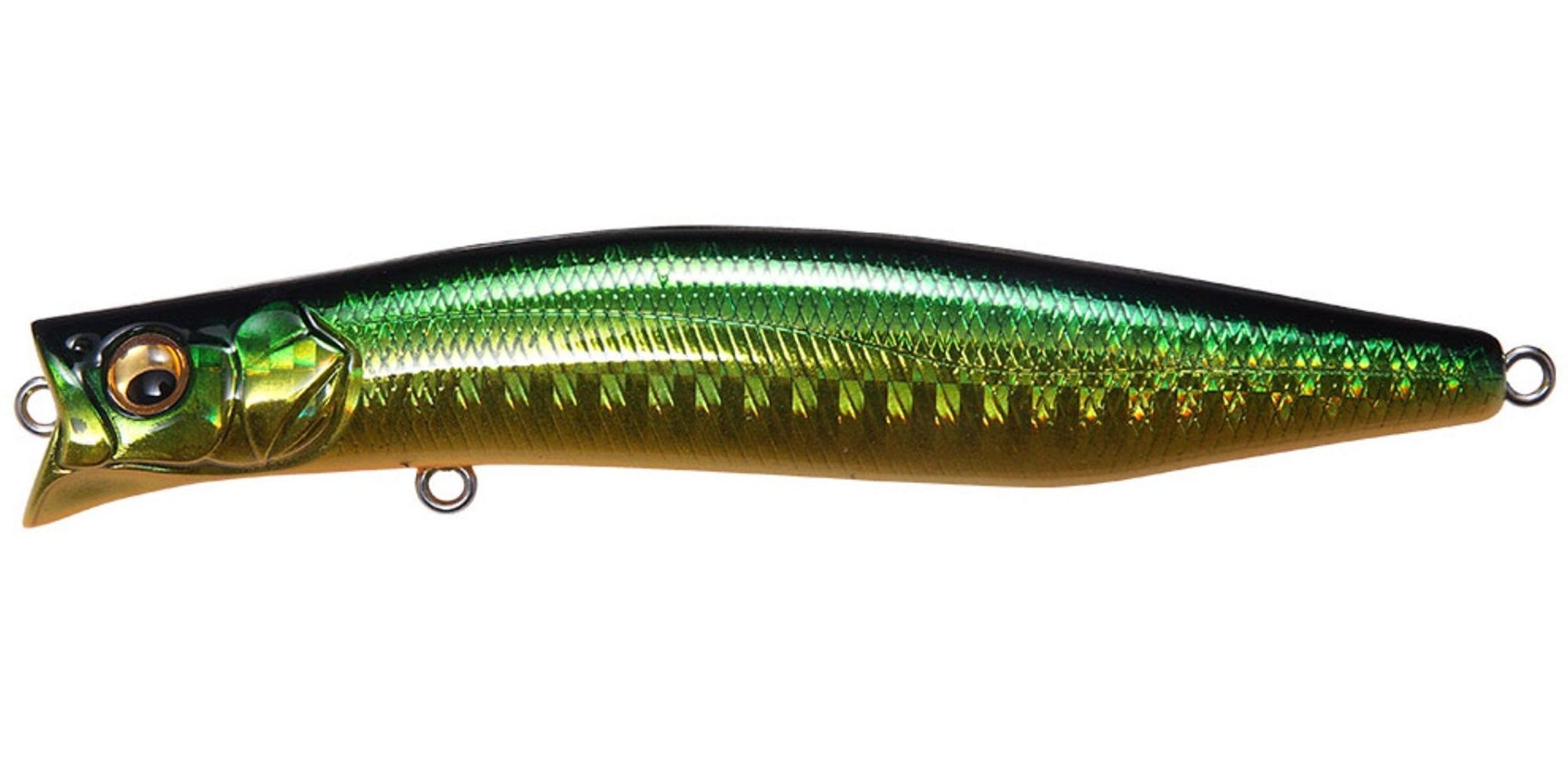 Megabass Kagelou 100F Floating Lure GG Gold Lime (9757)
