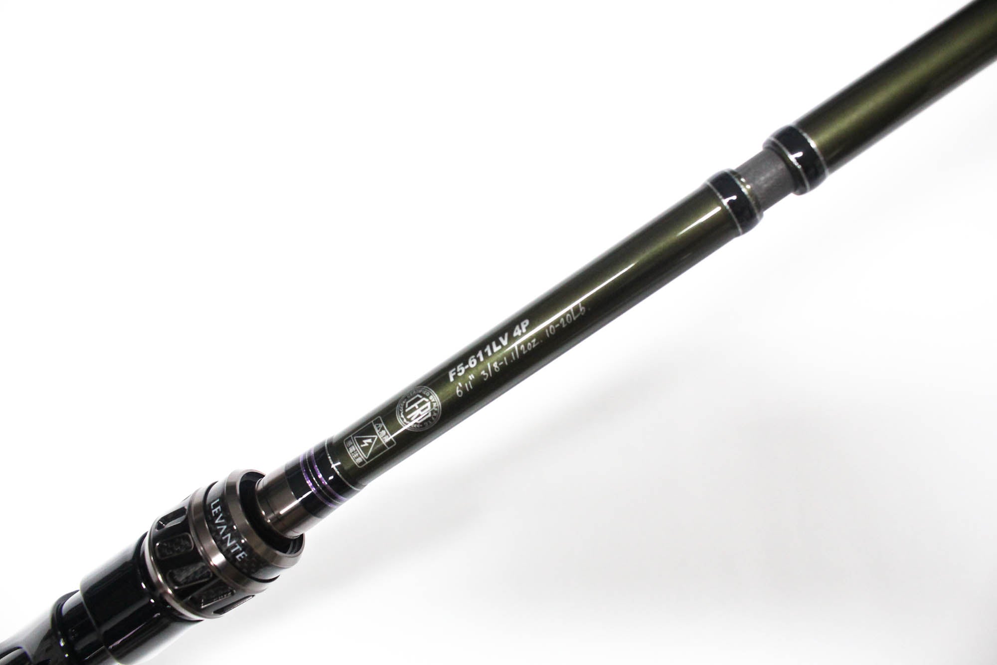 Megabass Rod Baitcast Levante F5-611LV 4 Piece (5369)