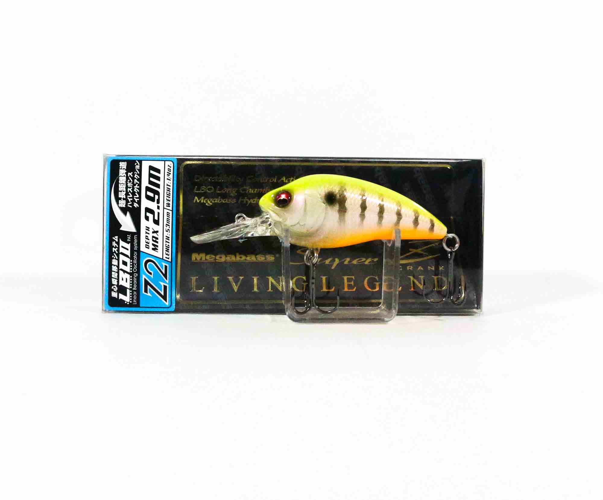 Megabass Super Z Z2 53 mm 1/4 oz Floating Lure PM Hot Gill II (2236)