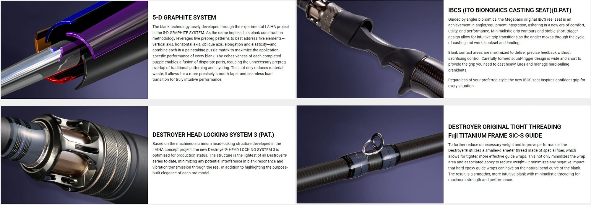 Megabass Rod Baitcast F0st-66X Siglett (2847)