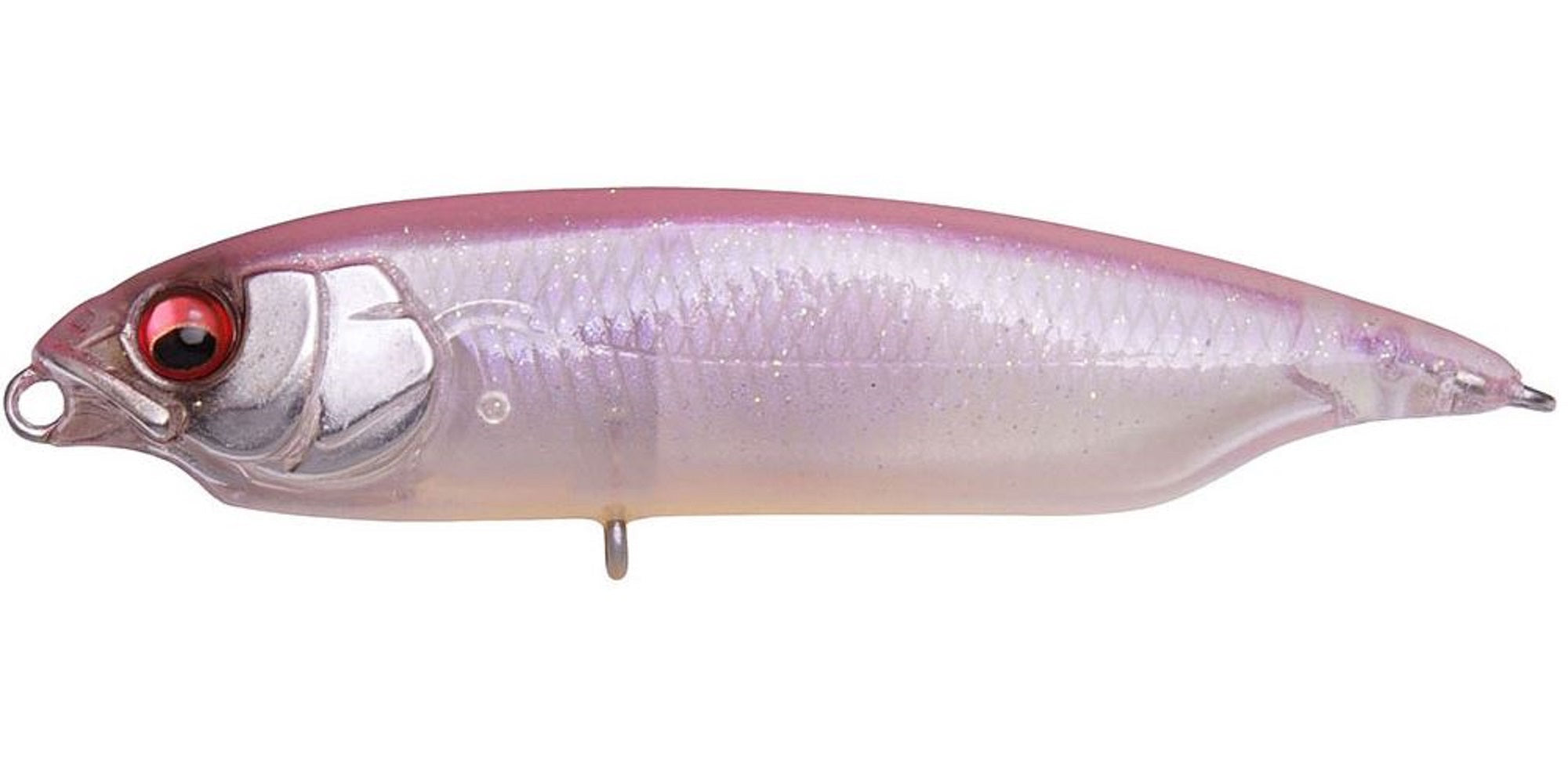 Megabass Karashi Lipless 59 mm 3/16 oz Sinking Lure GLX Frozen Pink (6654)