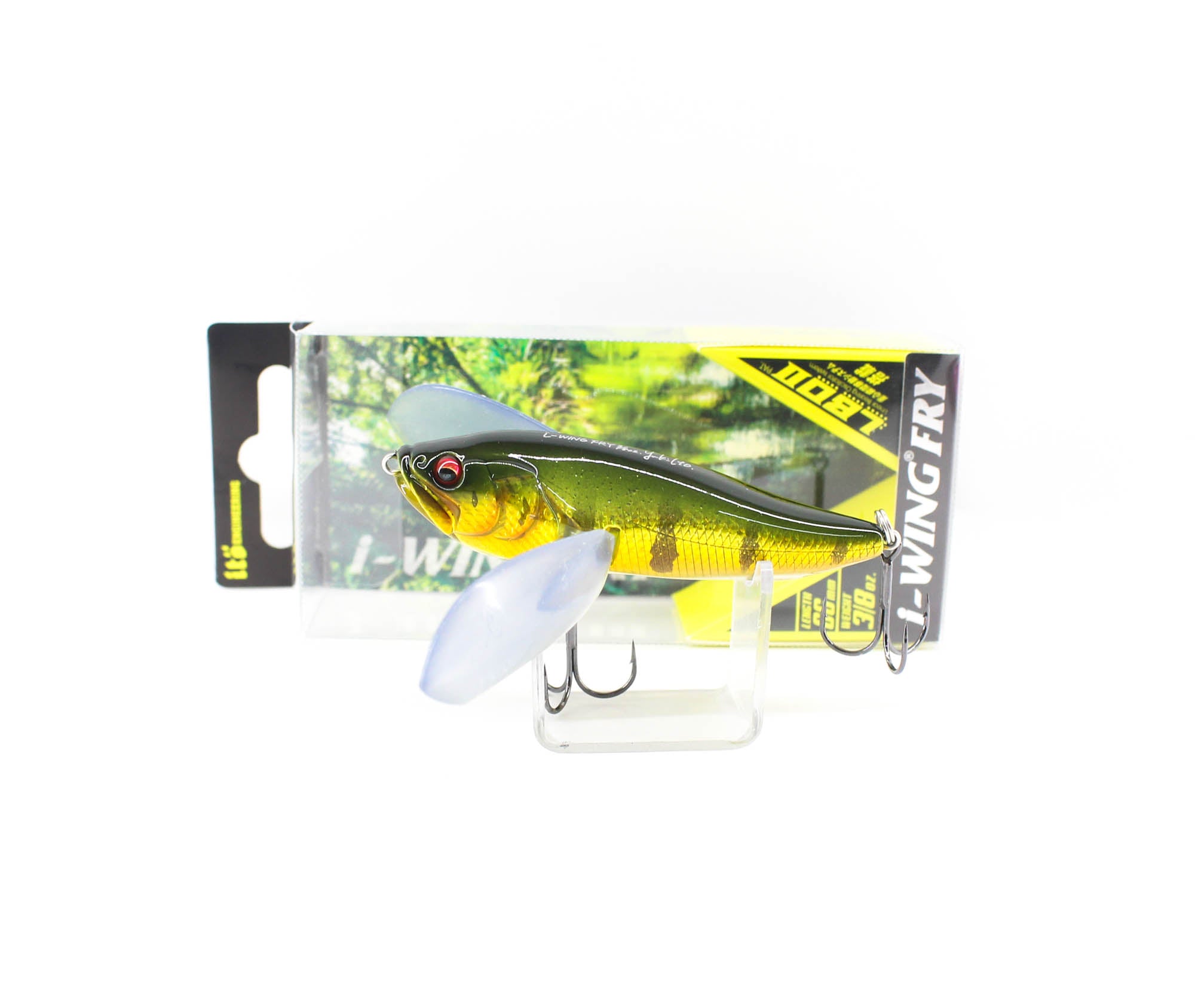 Megabass I-Wing Fry 66 mm 3/8 oz Floating Lure GG Peacock Bass (7422)
