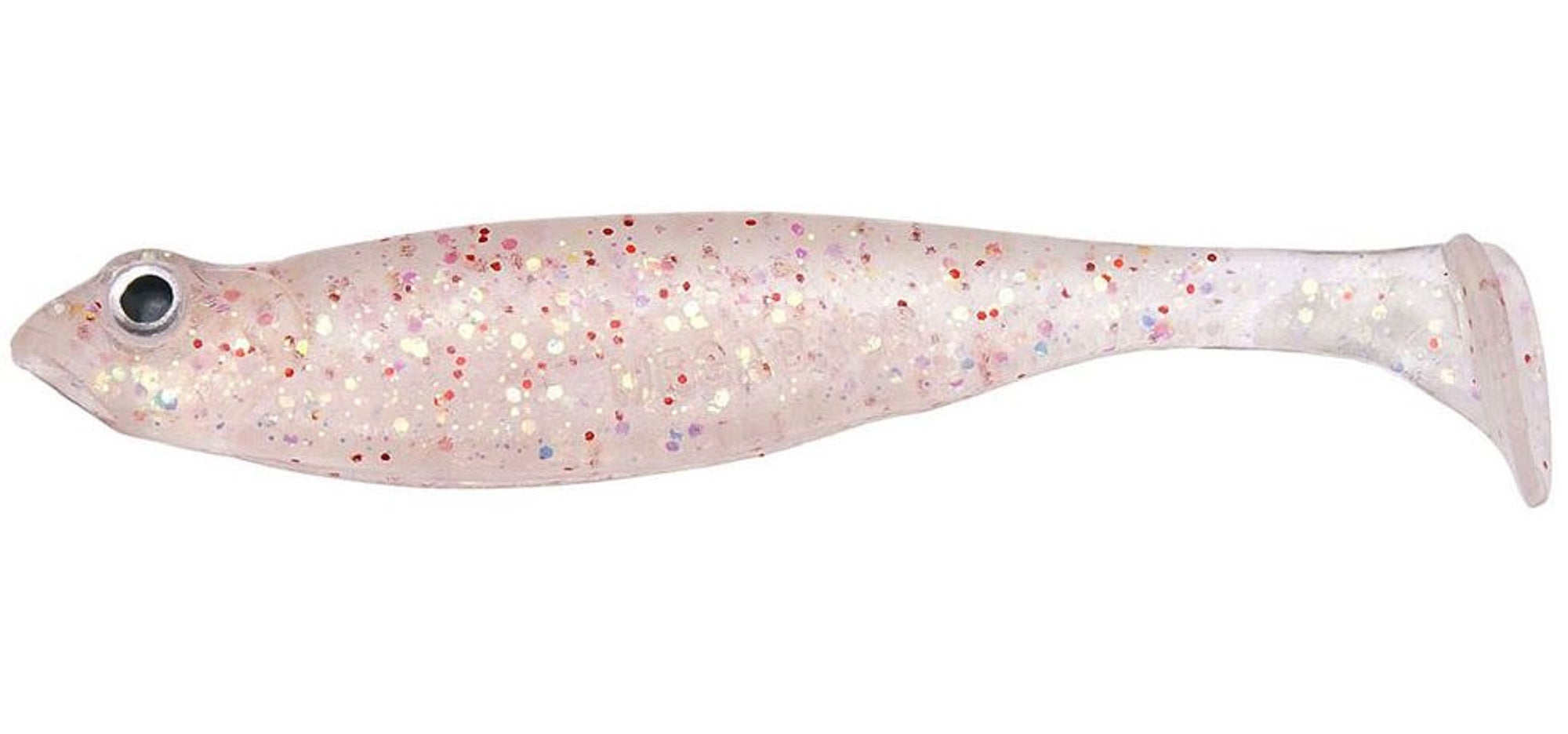 Megabass Soft Lure Hazedong Shad SW 4.2 Inches Clear Holo (1542)