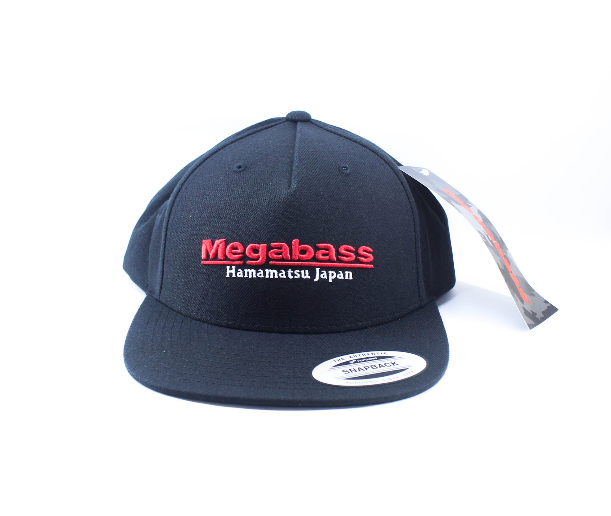 Megabass Cap Classic Snapback Black Red (2235)