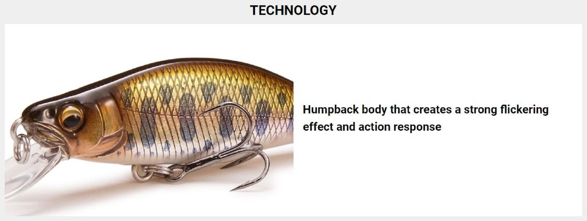 Megabass GH 46 Humpback FS Sinking Lure Takumi Iwana (4116)
