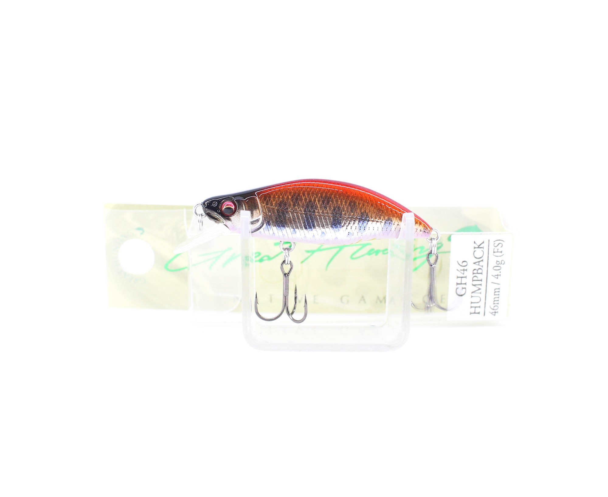 Megabass GH 46 Humpback FS Sinking Lure M Red Stream 2 (4215)