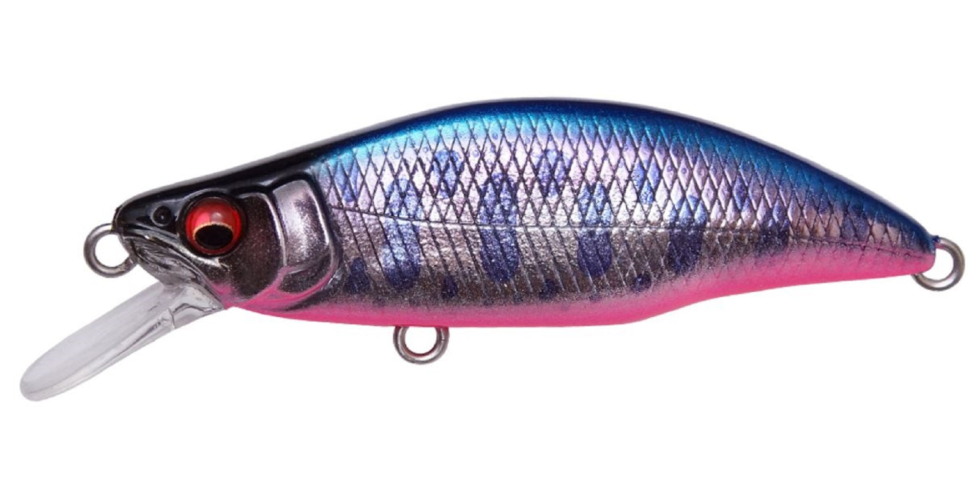 Megabass GH 51 Humpback FS Sinking Lure M Blue Pink Stream (4406)