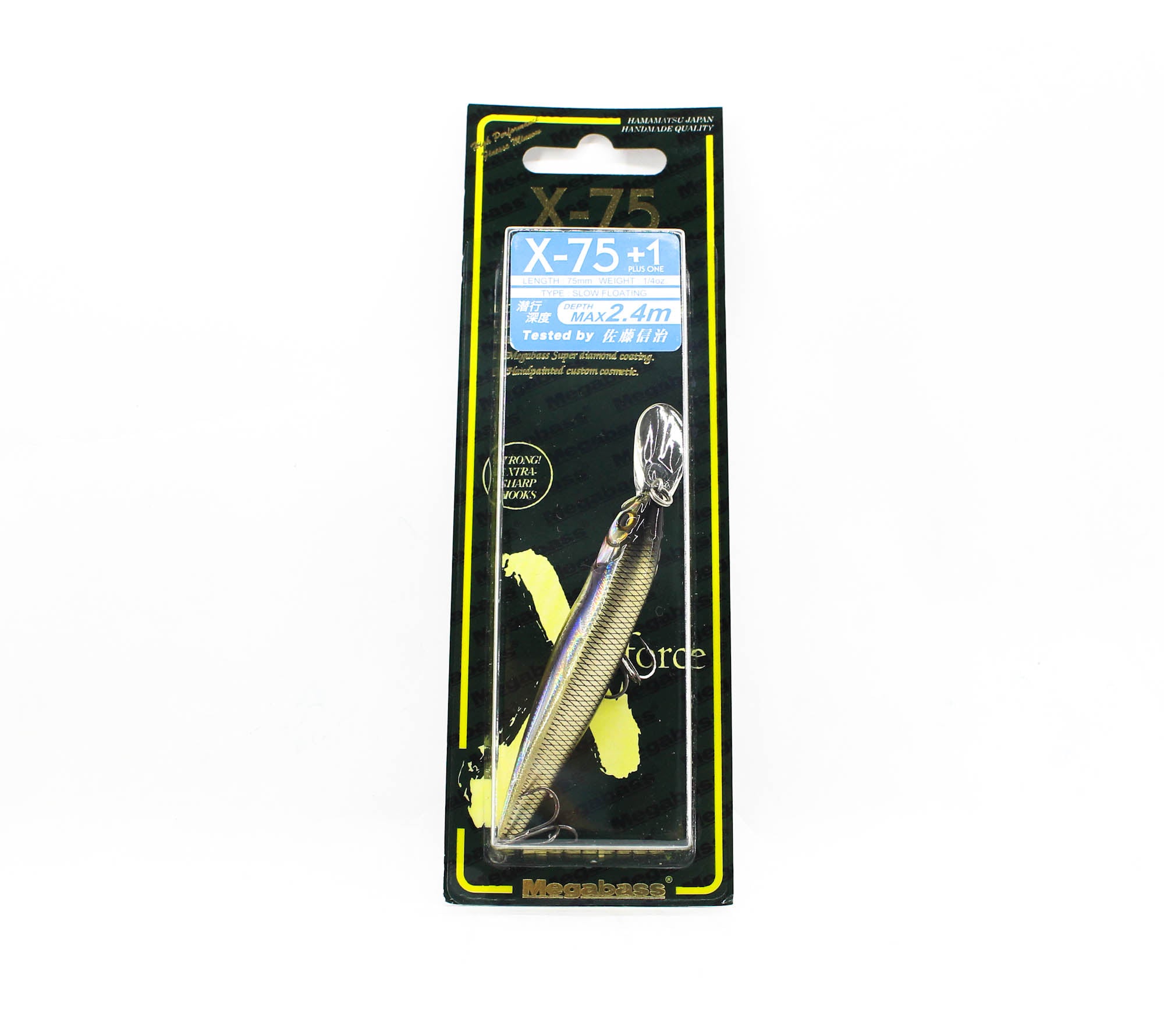 Megabass X-Nanahan +1 75 mm 1/4 oz Floating Lure Kasumi ITO (1432)