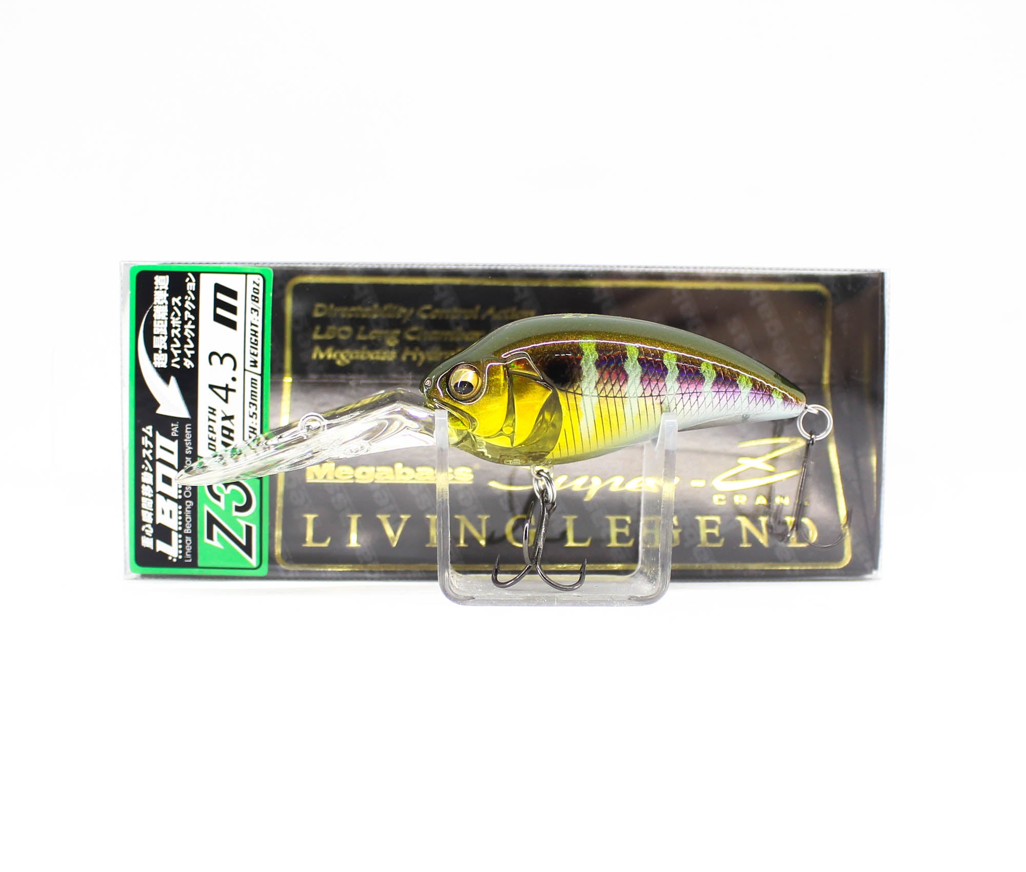 Megabass Super-Z Z3 53 mm 3/8 oz Floating Lure GG Gill (2477)