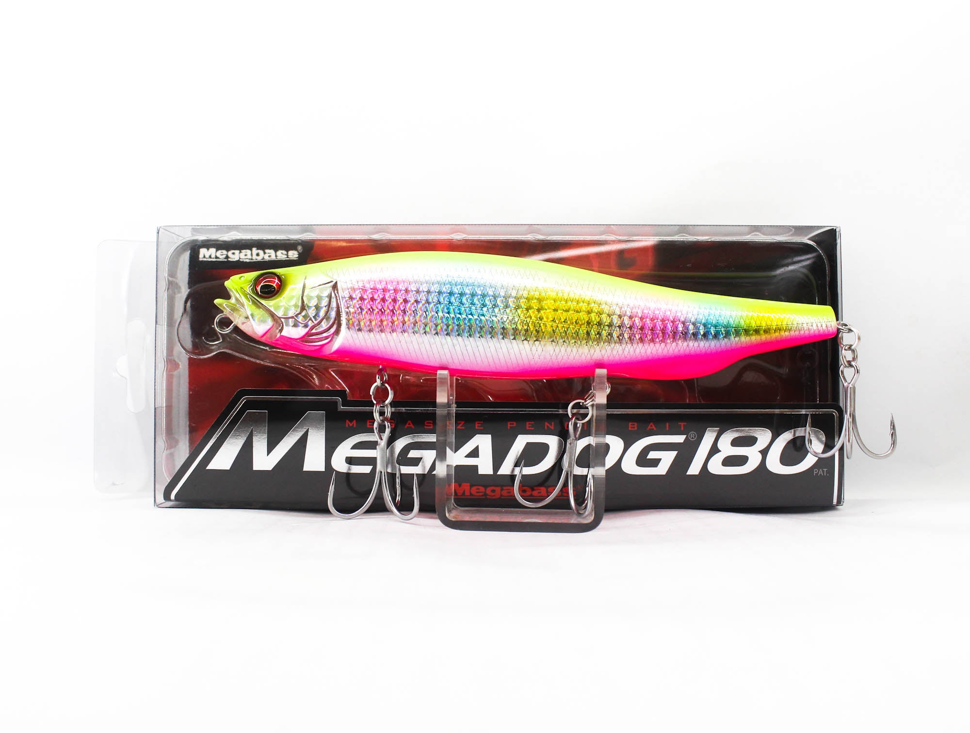 Megabass Megadog 180 Floating Lure GG Chartback Rainbow PB (4488)