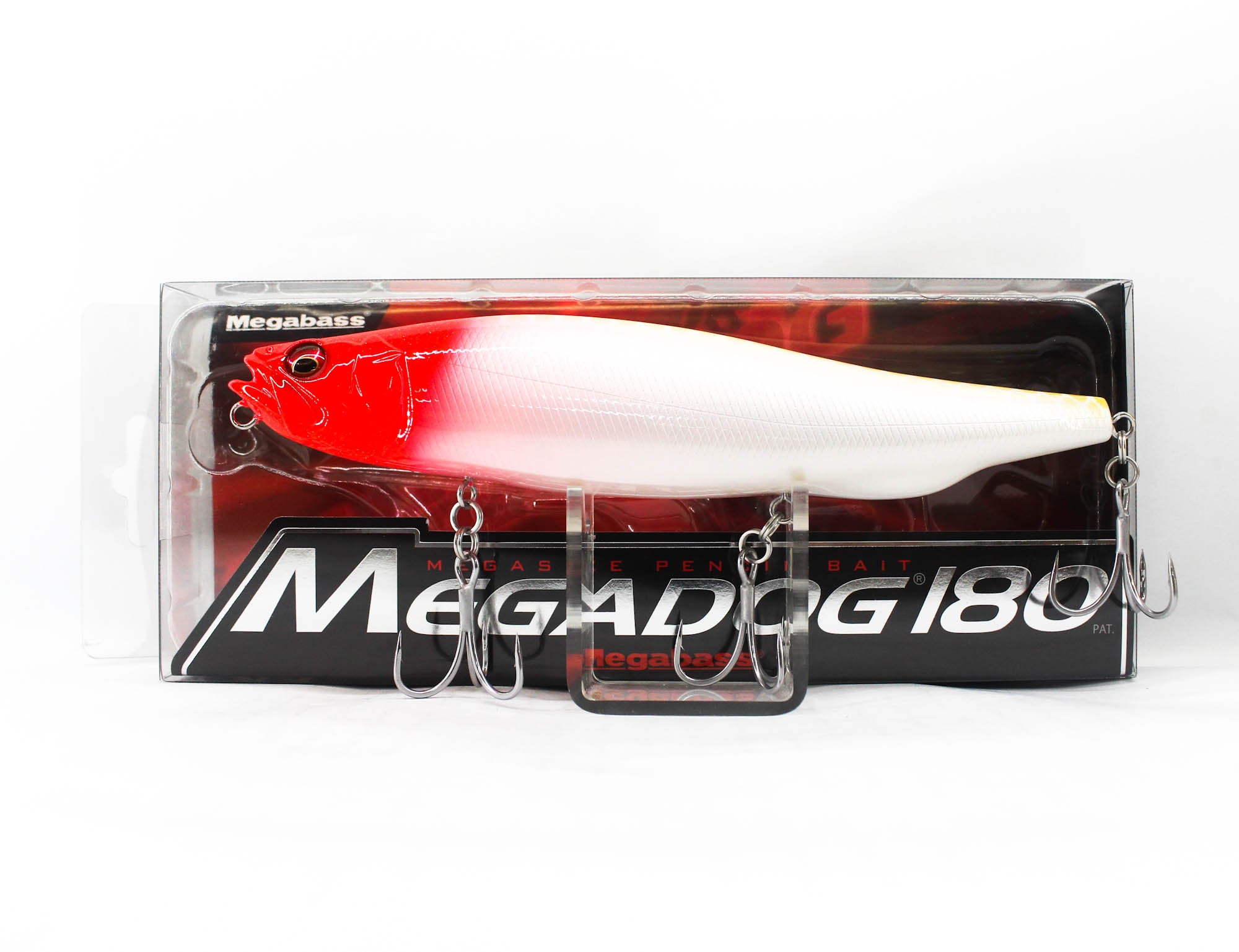 Megabass Megadog 180 Floating Lure PM Scale Red Head (4525)