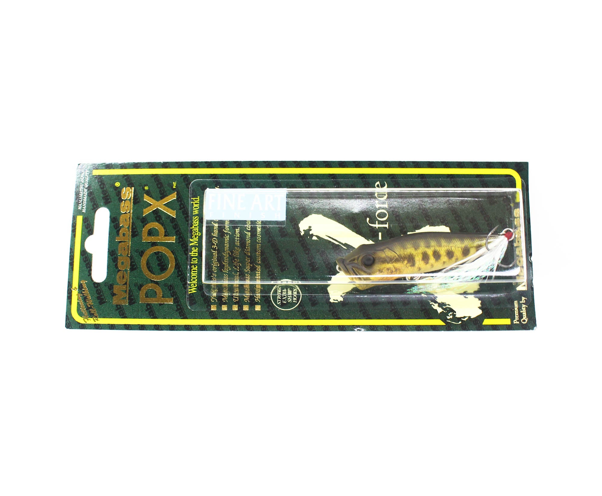 Megabass Pop X Standard 64 mm 7 grams Floating Lure FA Baby Raigyo (0489)