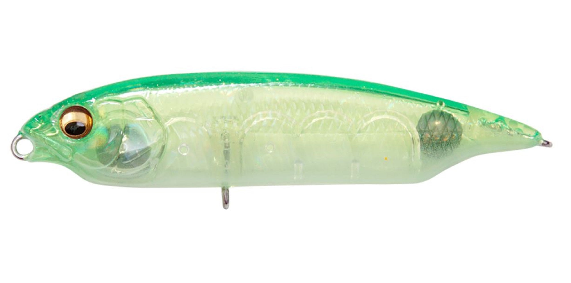 Megabass Karashi SW FS Fast 59 mm 9 grams Sinking Lure GP Glow Lime (0854)