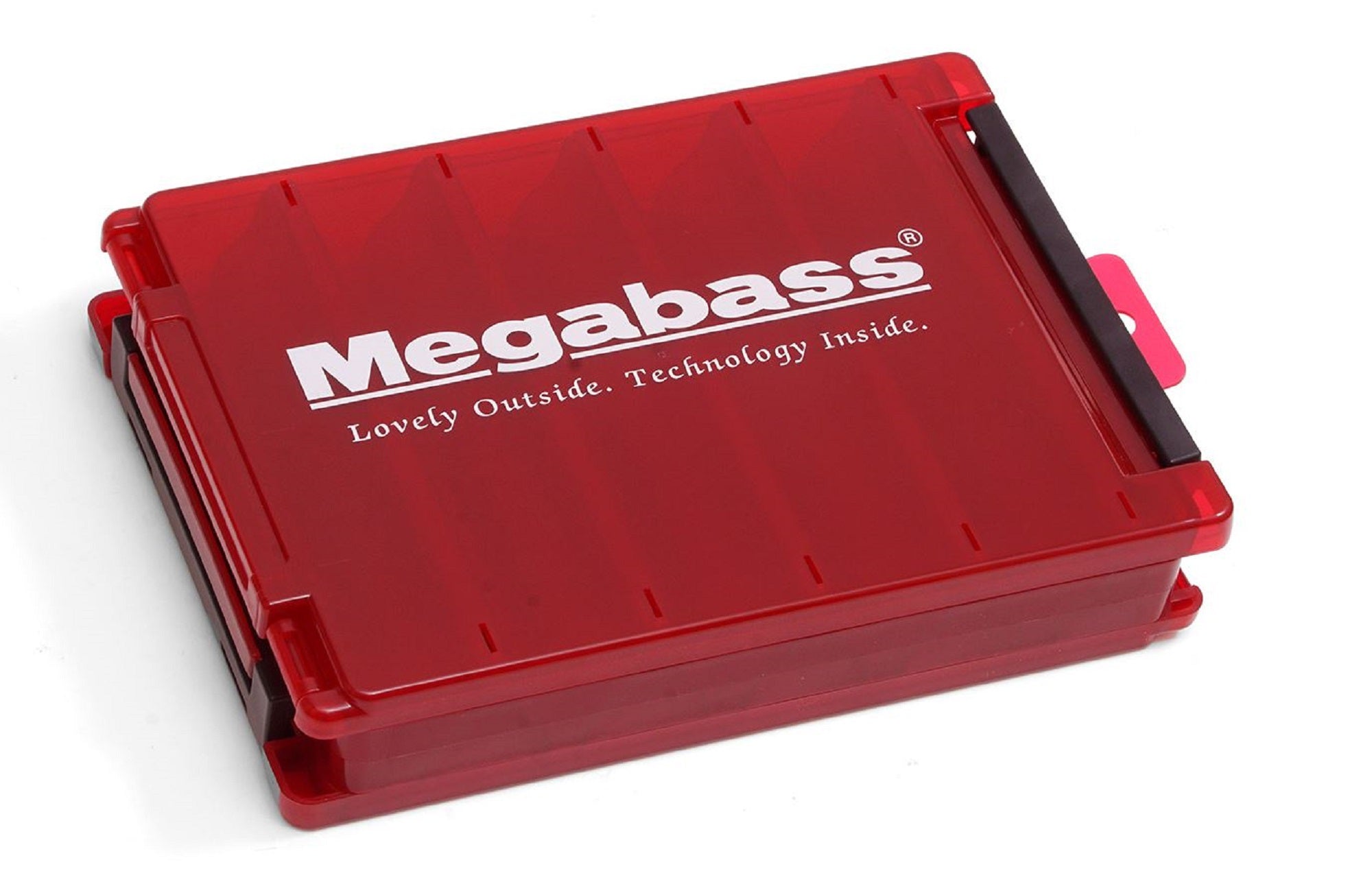 Megabass MB-RV140 Reversible Lunker Lunch Box (205x140x40 mm) Red (1912)