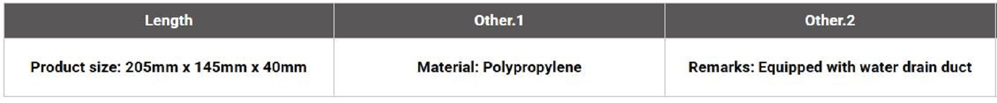 Megabass MB-RV140 Reversible Lunker Lunch Box (205x140x40 mm) Red (1912)