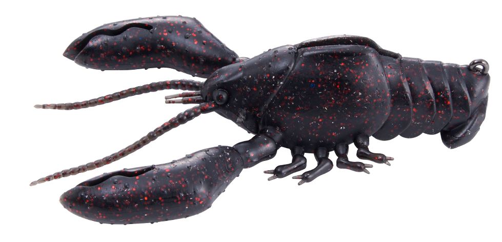 Megabass Soft Lure Sleeper Craw 3 Inch 5/8 oz Midnight Glow (3268)