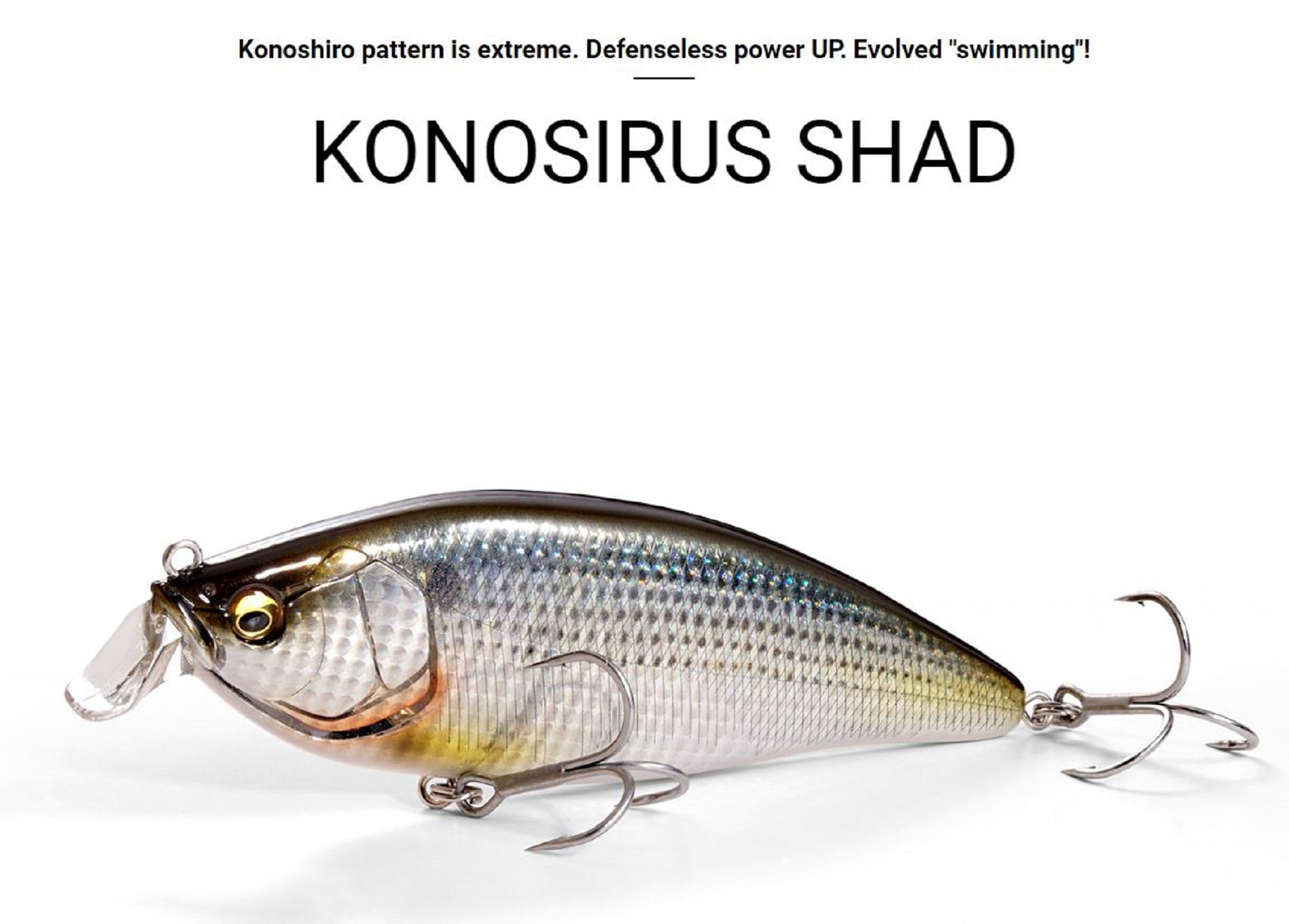 Megabass Konosirus Shad 150 mm 72 grams Floating Lure GG Gold (4616)
