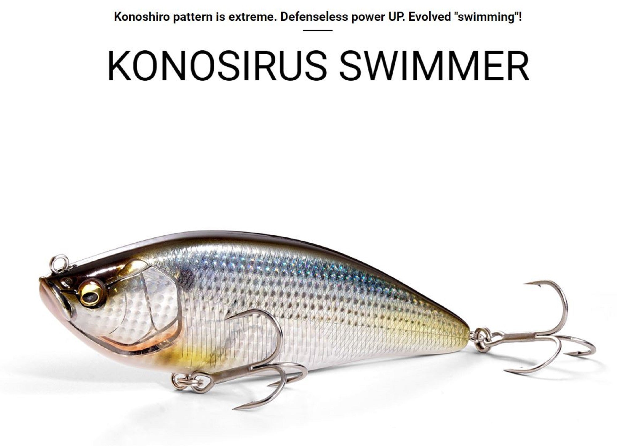 Megabass Konosirus Swimmer F Floating Lure PM Bayside Green PB (4746)