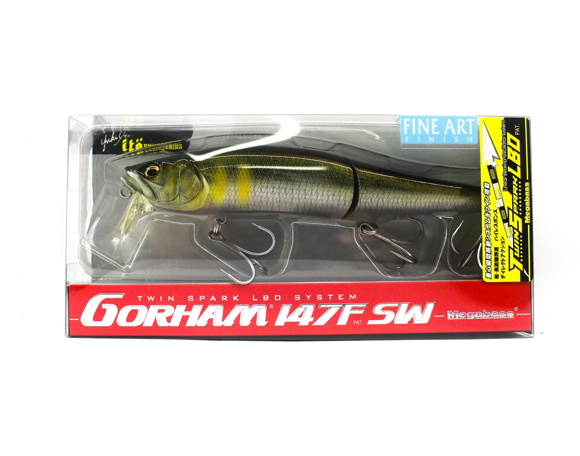 Megabass Gorham 147F SW Floating Lure FA Se Ayu (8614)