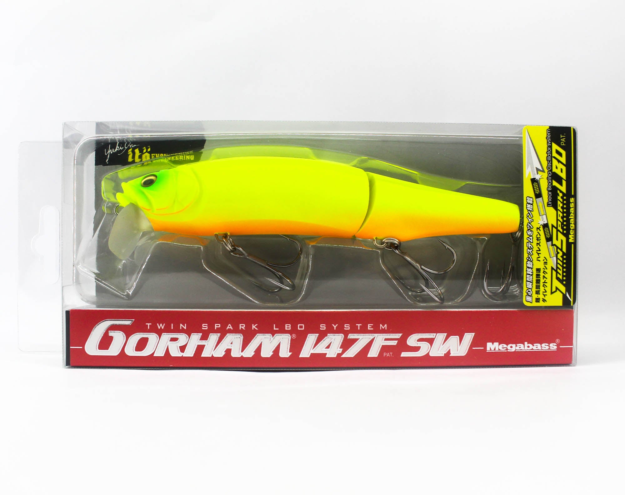 Megabass Gorham 147F SW Floating Lure Do Chart OB (8669)