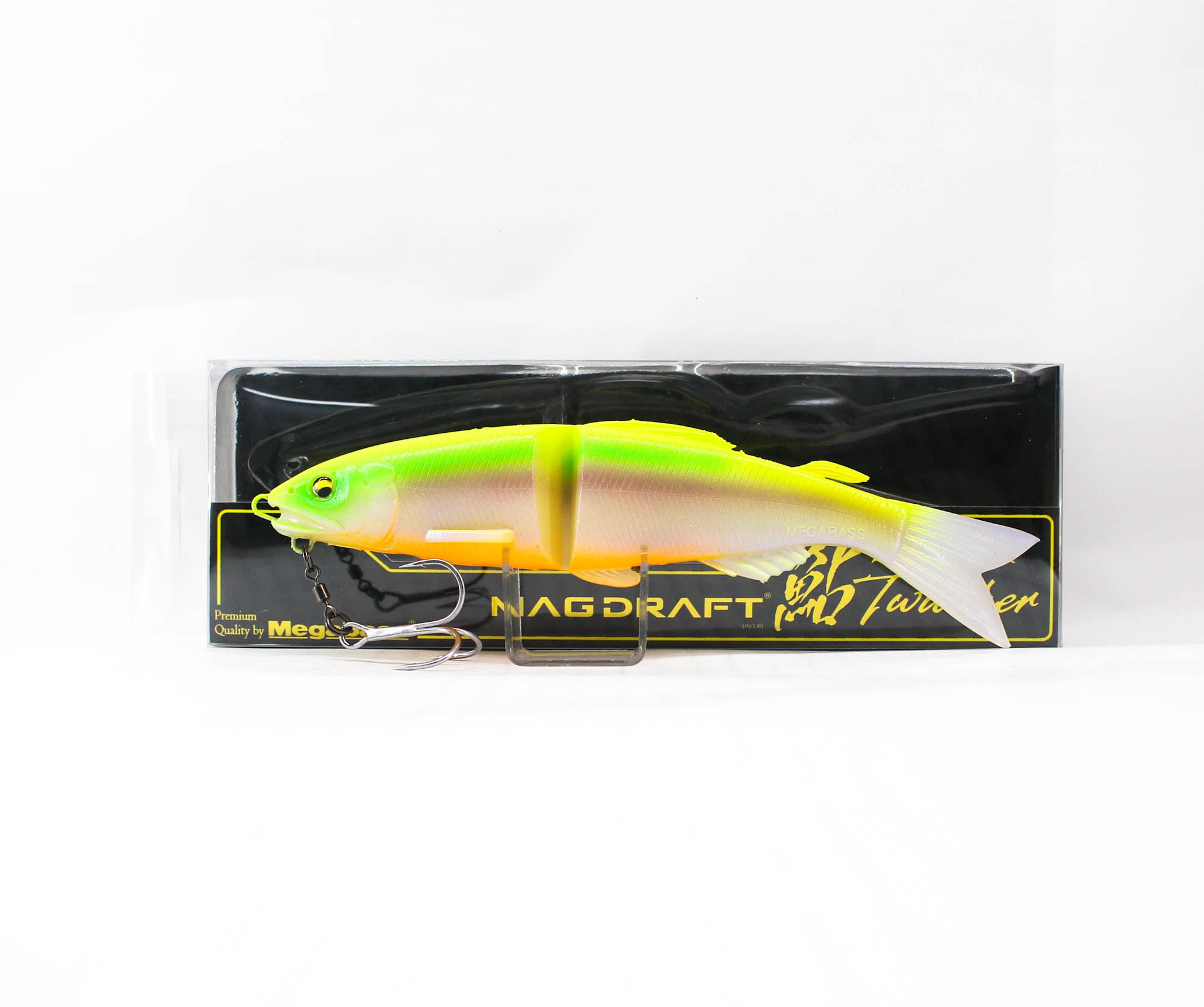 Megabass Mag Draft Ayu Twitcher 7 inch Floating Lure Ghost Chart (8744)