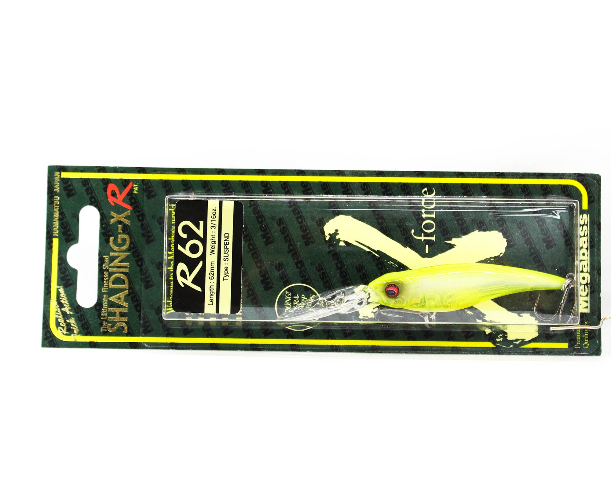 Megabass Shading X R 62SP Suspend Lure ITO KINARI (0051)