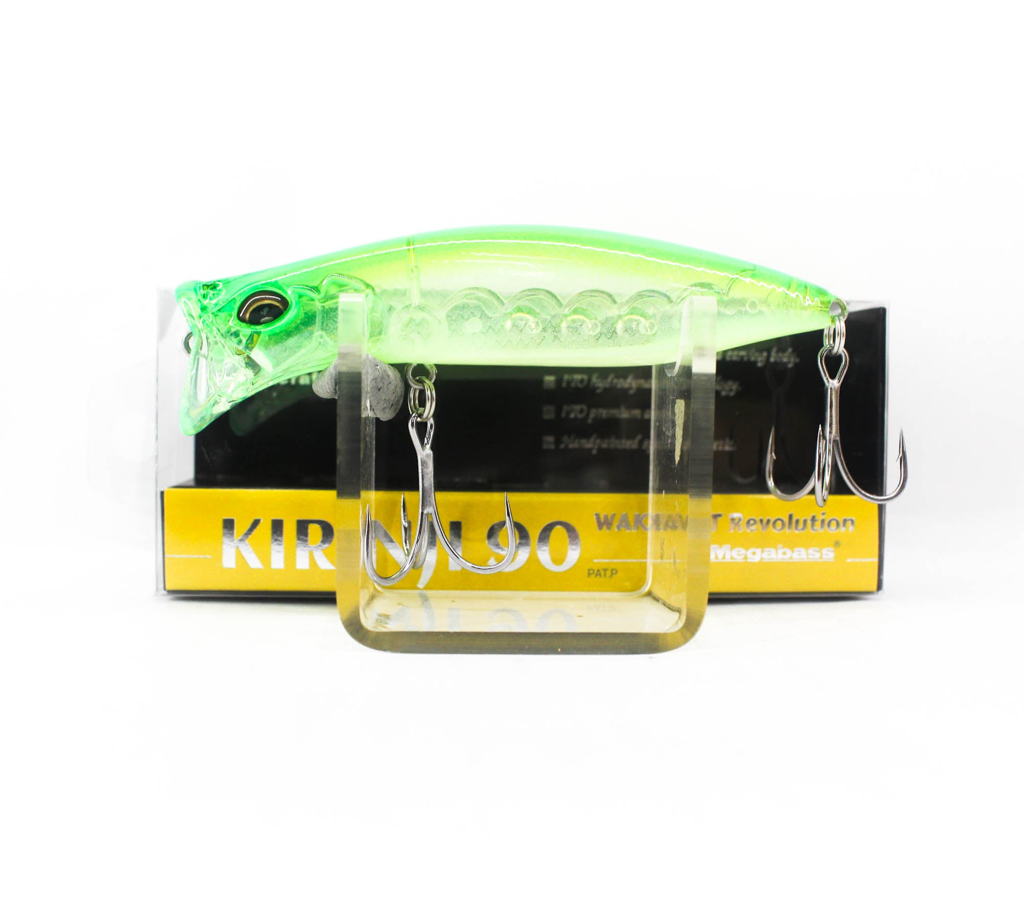 Megabass Kirinji 90 Floating Lure GP Glow Lime (6459)