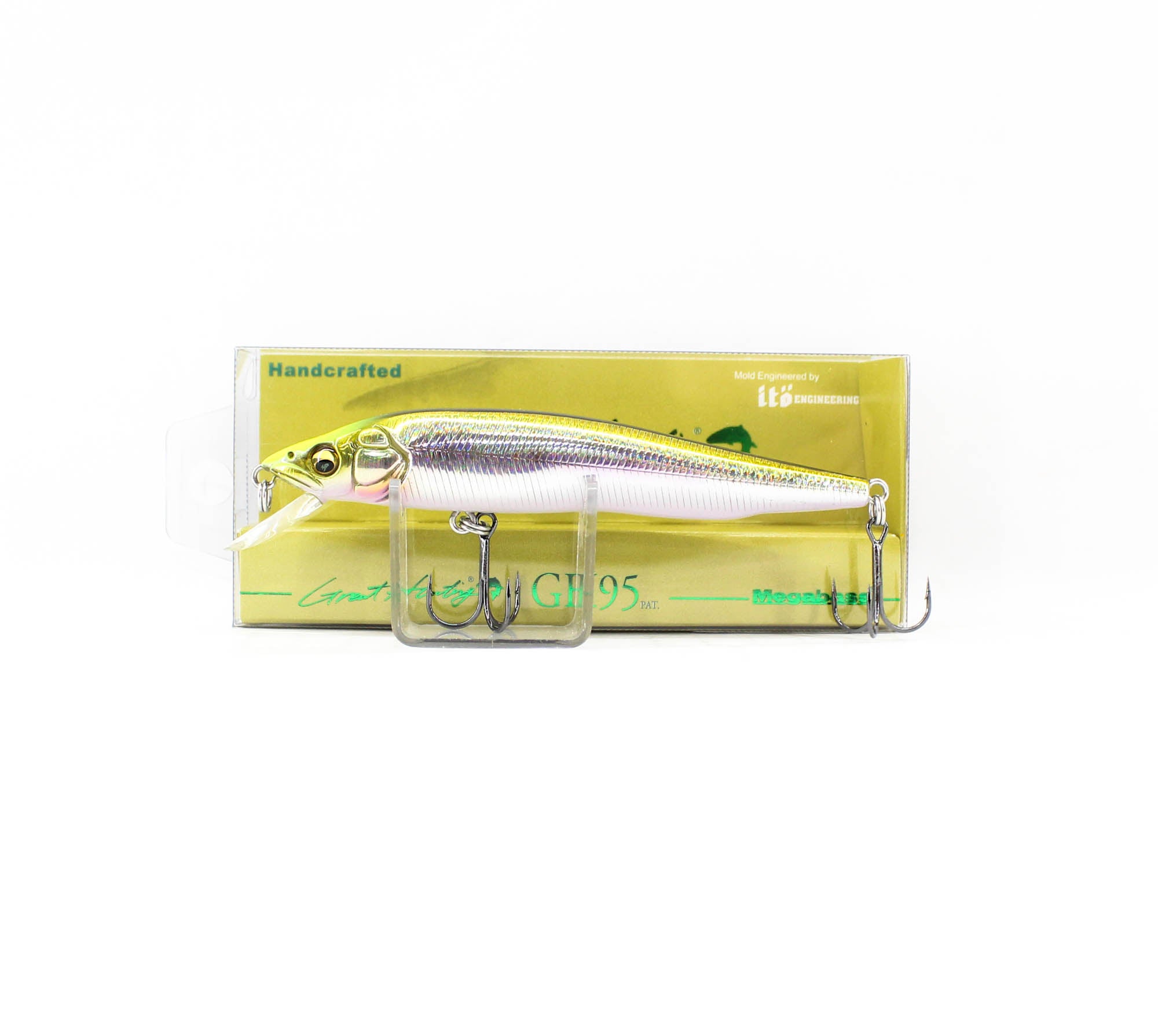 Megabass GH 95 DD Suspendre Leurre Shiny Keimura Ayu (9535 Megabass GH 95 DD Suspendre Leurre Shiny Keimura Ayu (9535