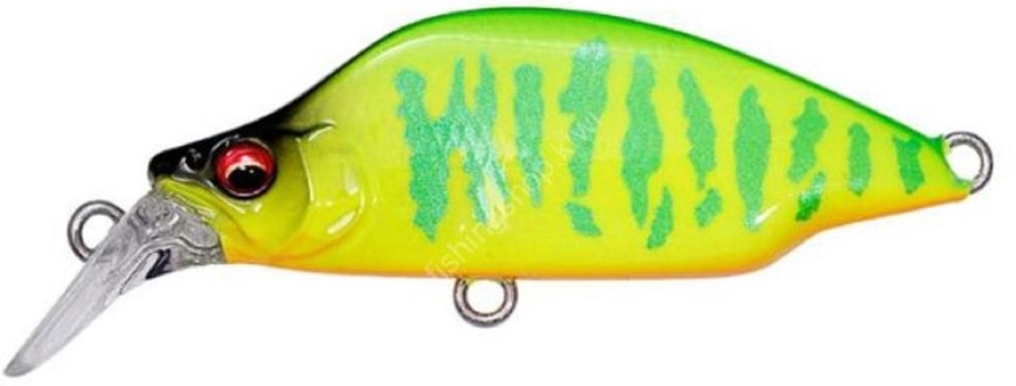 Megabass Great Hunting Butterfly GH52 Sinking Lure Lime Chart Tiger (0371)