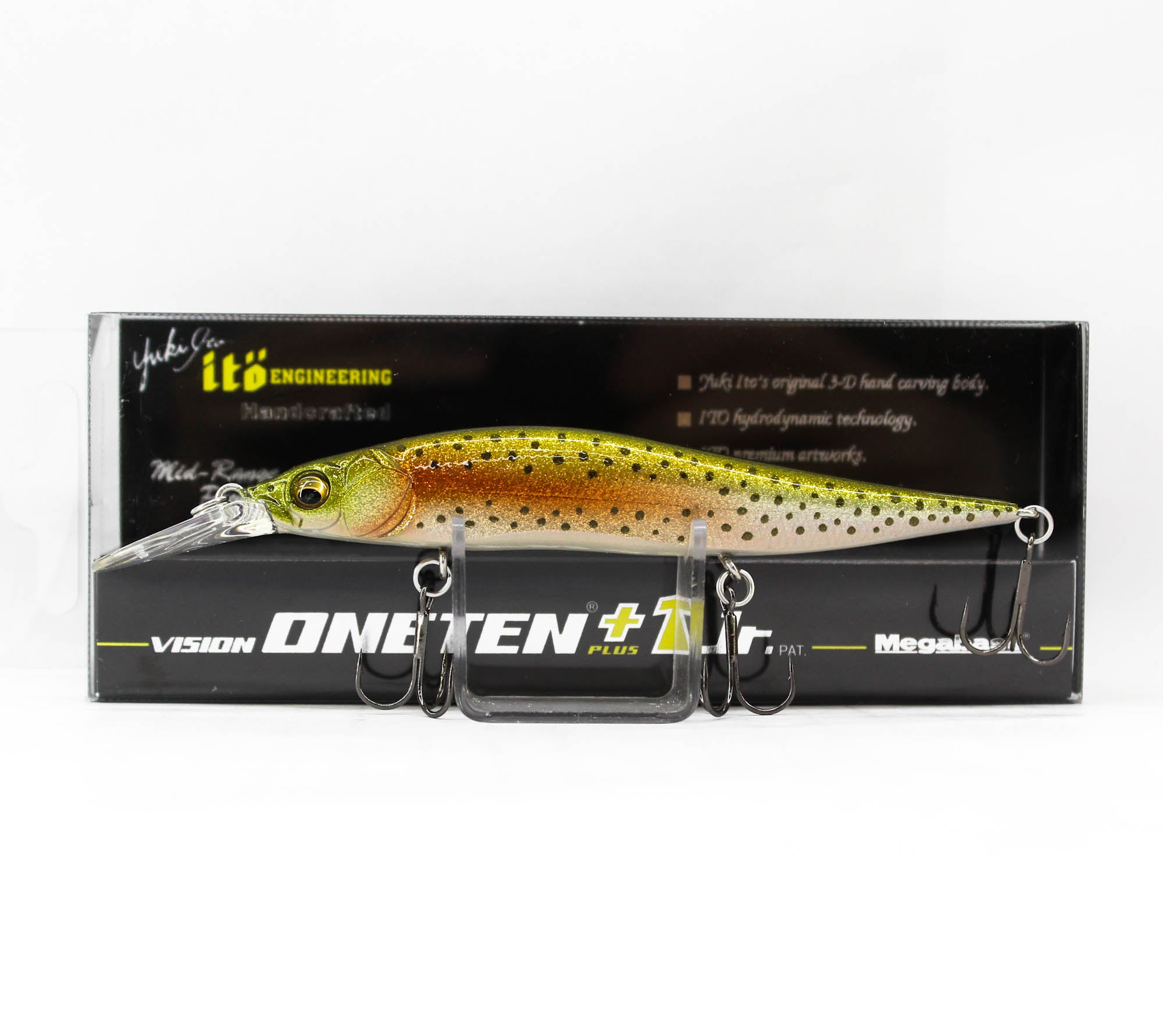 Megabass Vision 110 +1 JR Suspend Lure GLX Rainbow (0647)