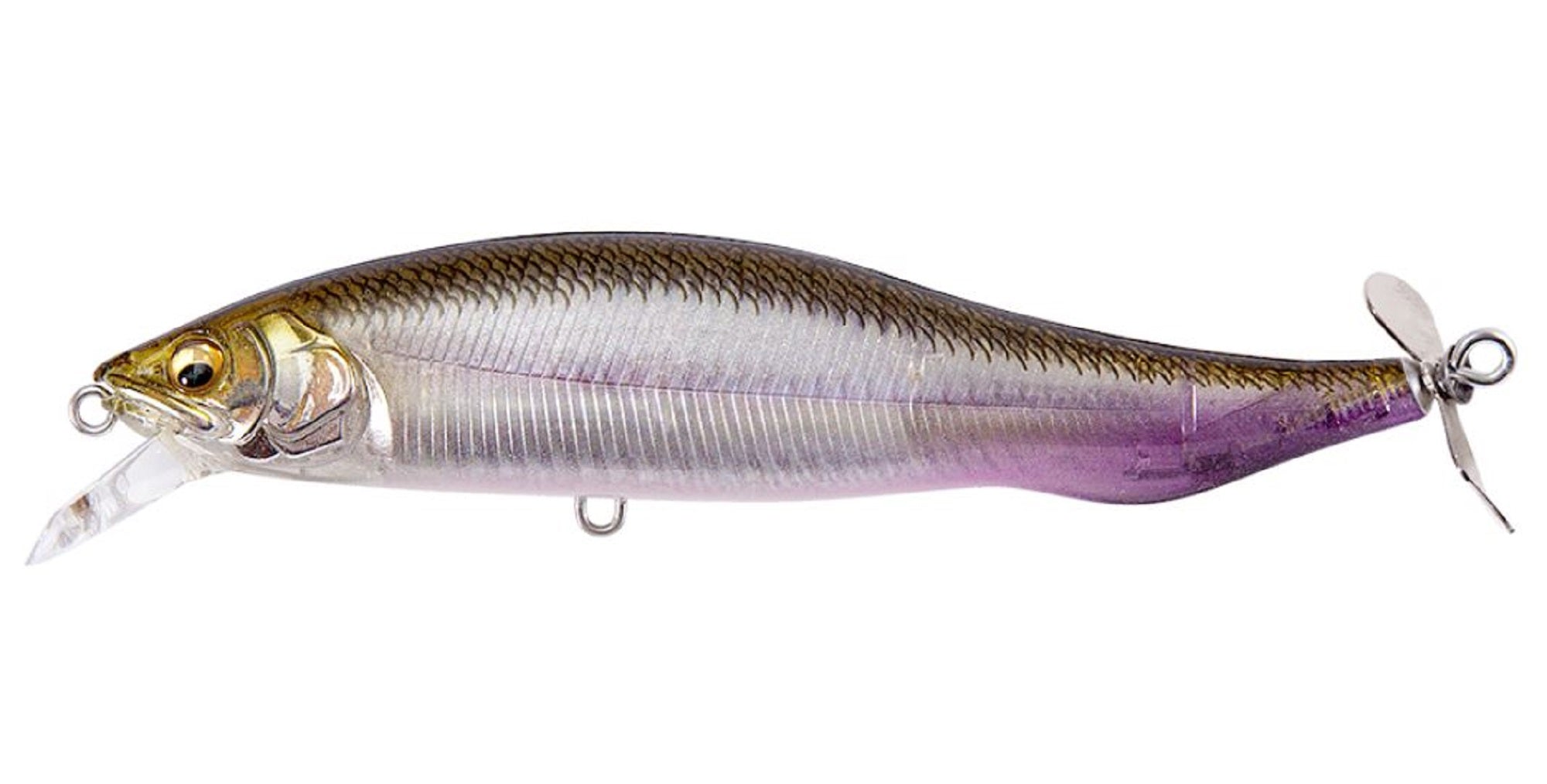 Megabass Prop Darter 106 Floating Lure FA Ghost Wakasagi (4058)