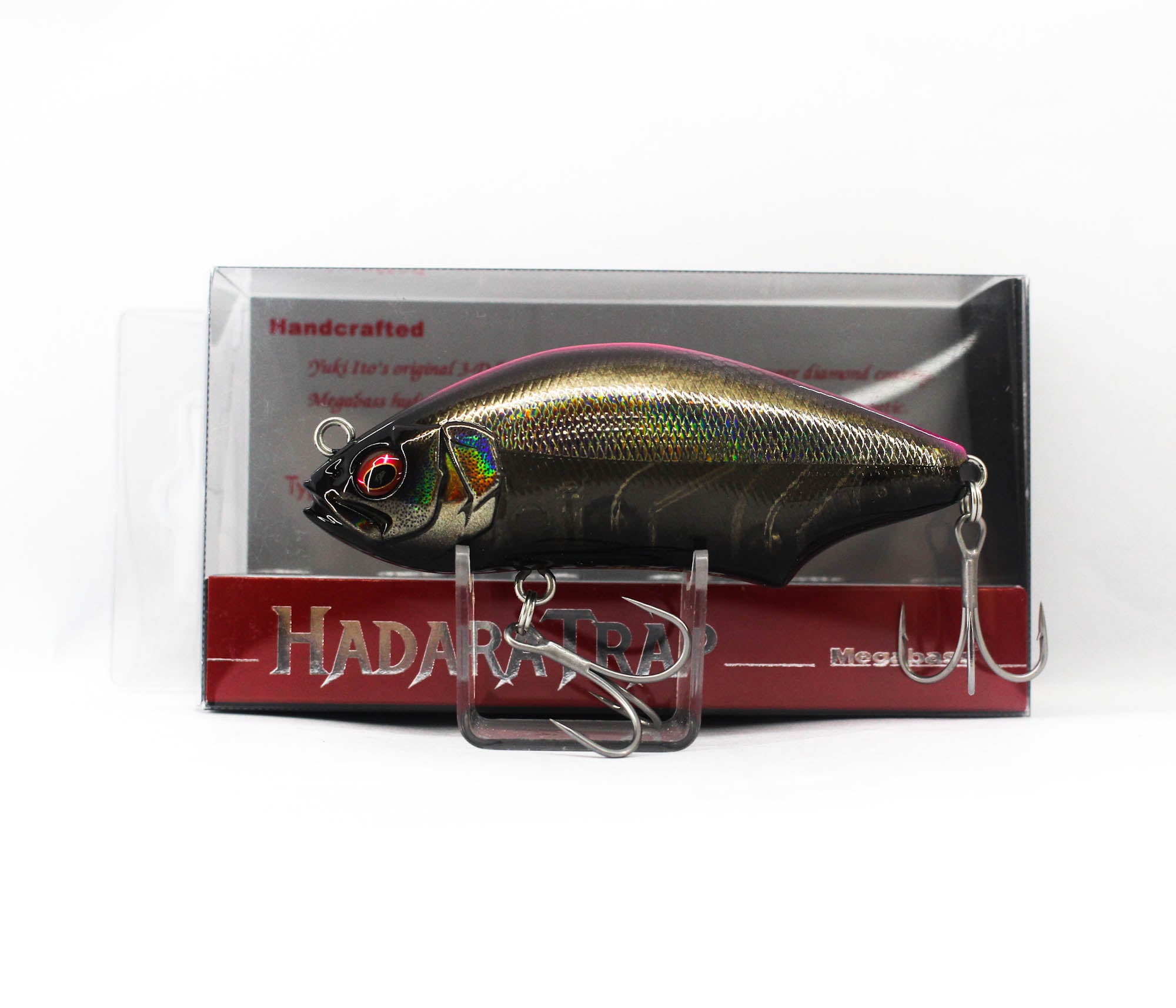 Megabass Hadara Trap 86mm Sinking Lure HT Black Pink Back (6427)