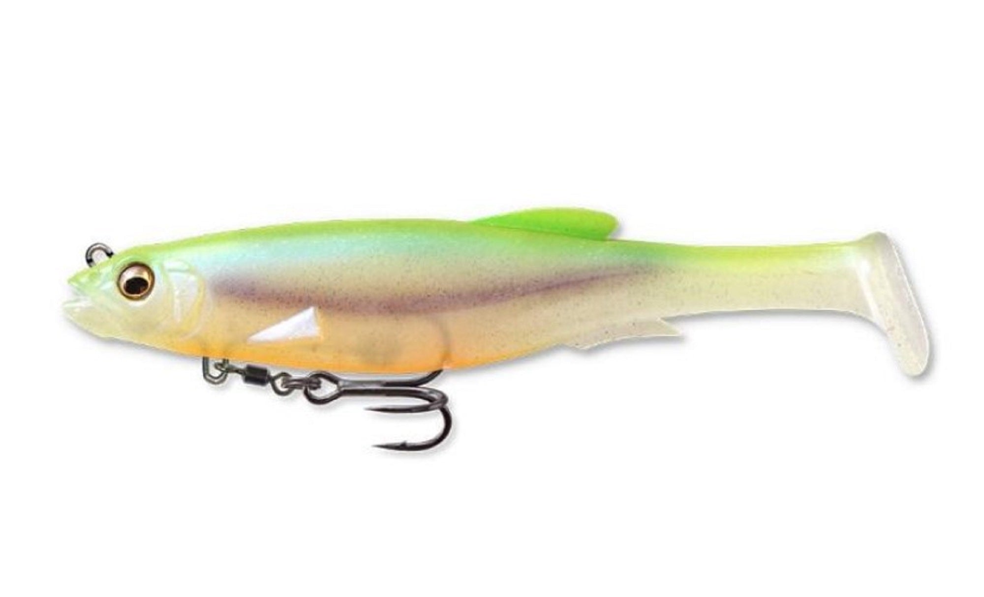 Megabass Soft Lure Mag Draft 5 Inch Sinking Lure Chart Back Shad (8247)
