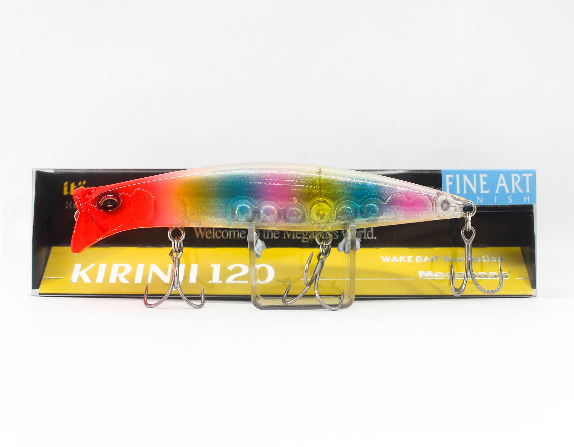 Megabass Kirinji 120 Floating Lure GLX Candy Red Head (9404)
