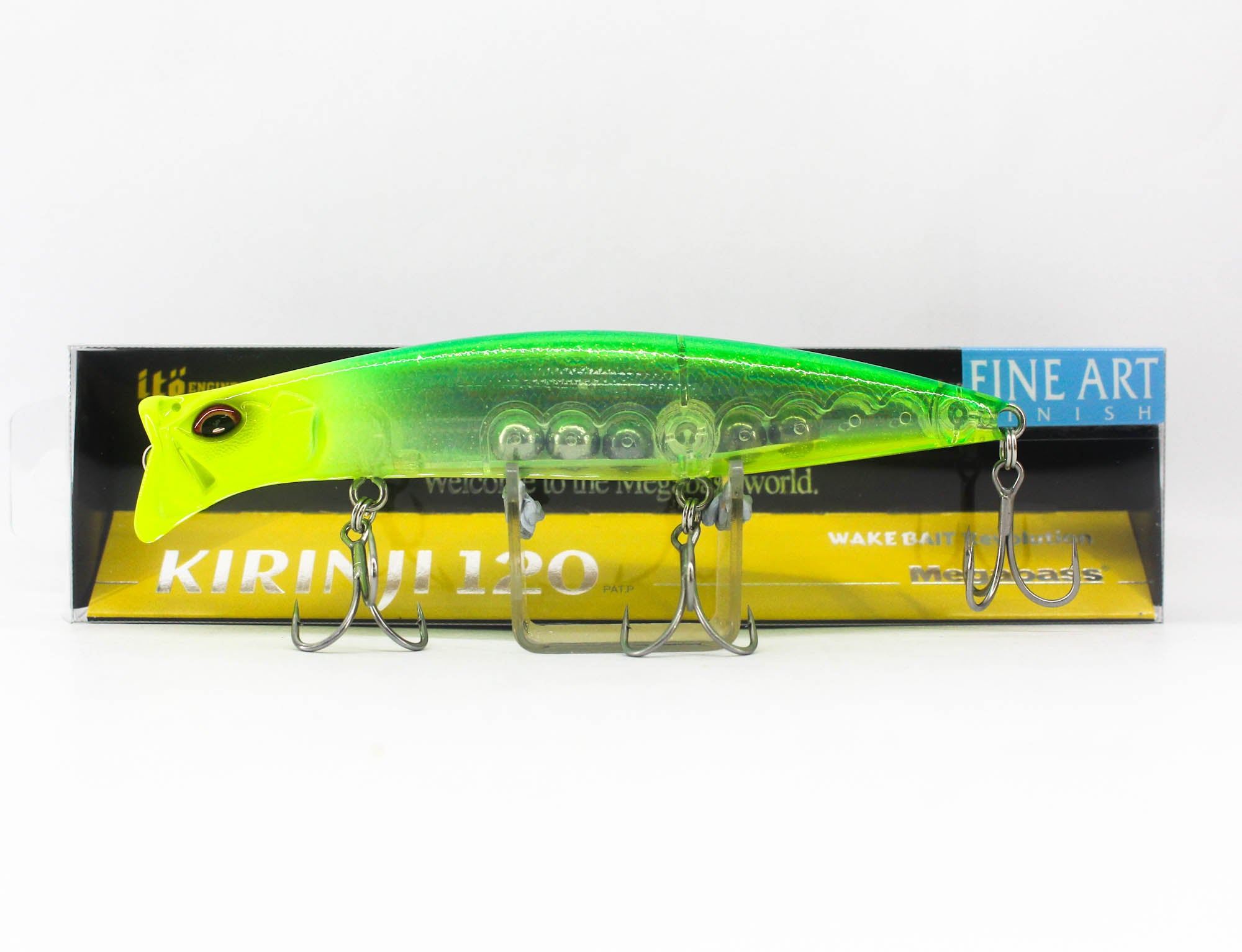 Megabass Kirinji 120 Floating Lure GP Sparkling Chart Head (9411)