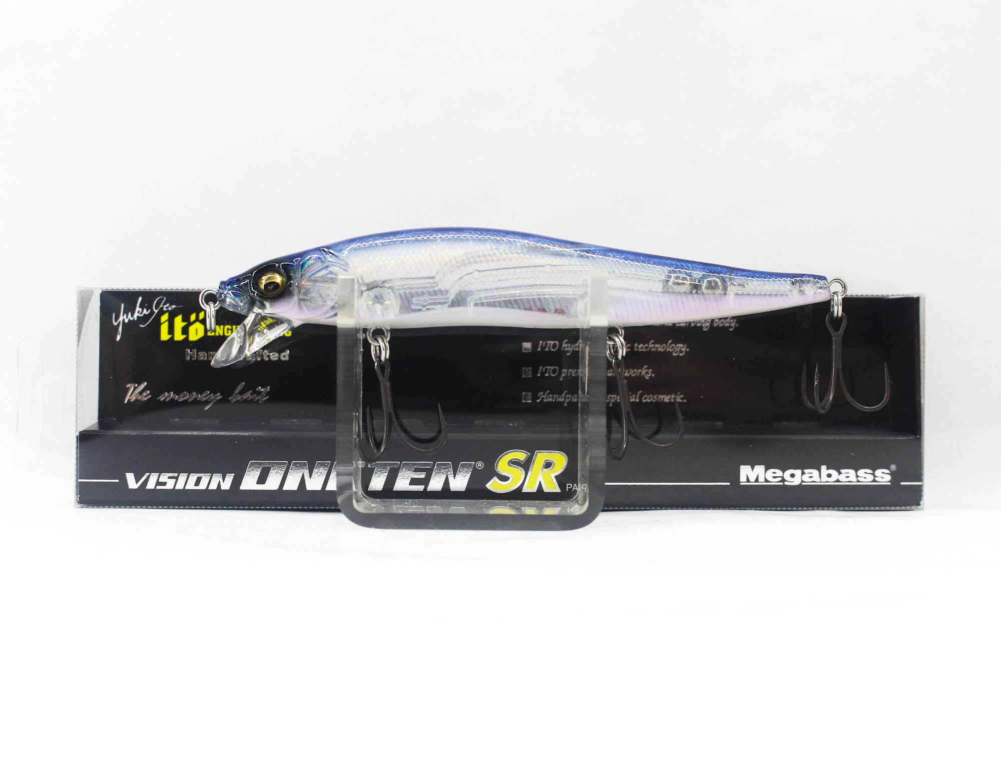 Megabass Vision 110 Oneten SR Slow Floating Lure GP Pro Blue (0431)