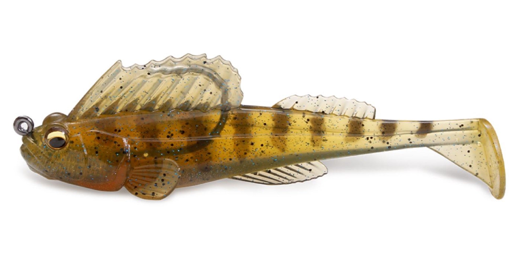 Megabass Soft Lure Dark Sleeper 4.5 Inch 3/4 oz Numachichibu (2763)