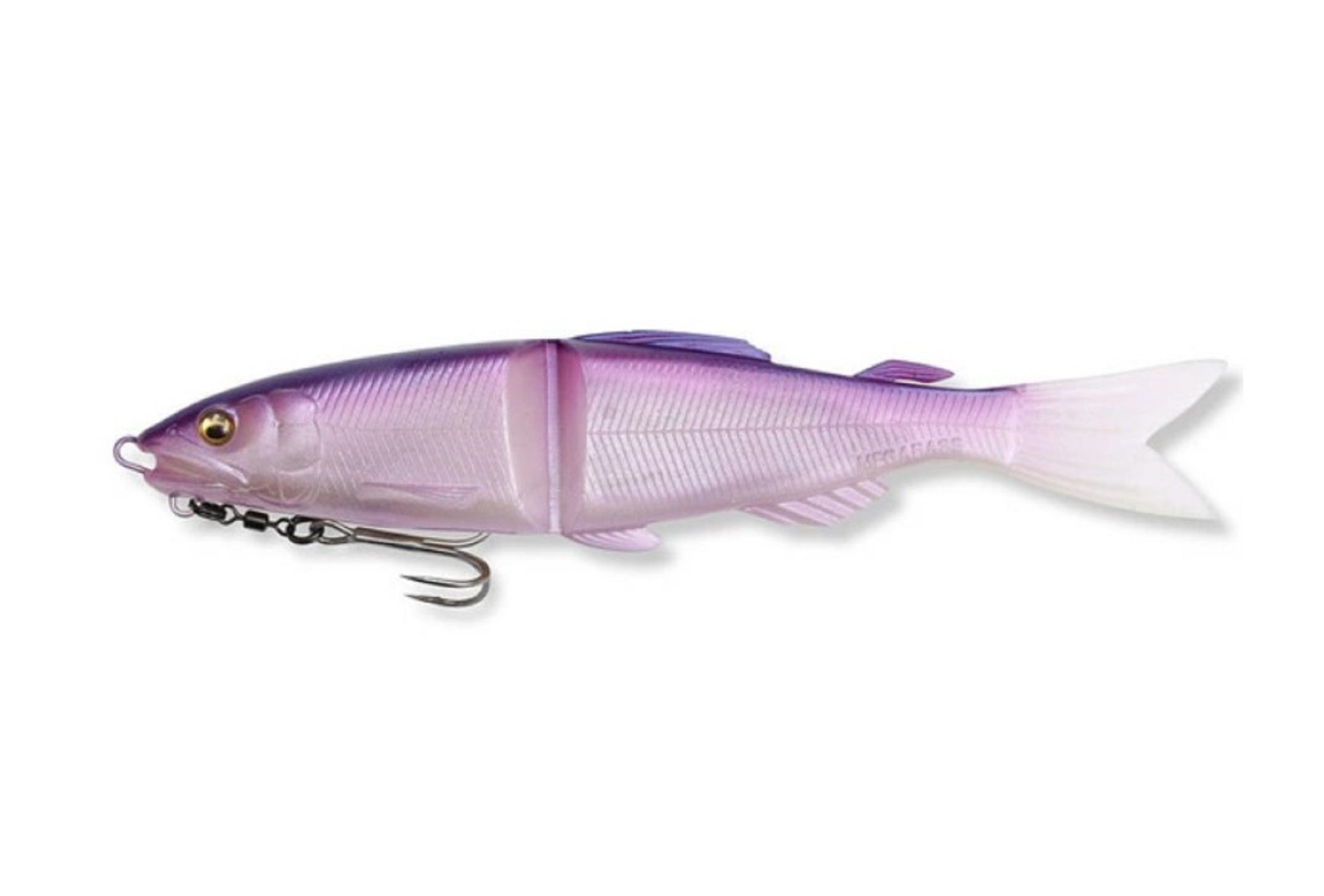 Megabass Soft Lure Mag Draft Ayu 7 Inch Sinking Lure Lake Biwa Blue (4859)