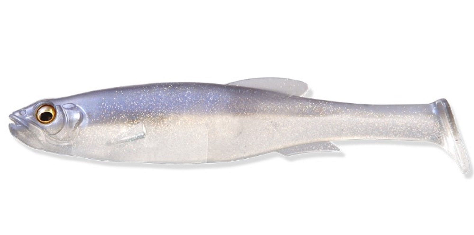Megabass Soft Lure Mag Draft Freestyle 6 Inch Sinking Lure PB Shad (6983)