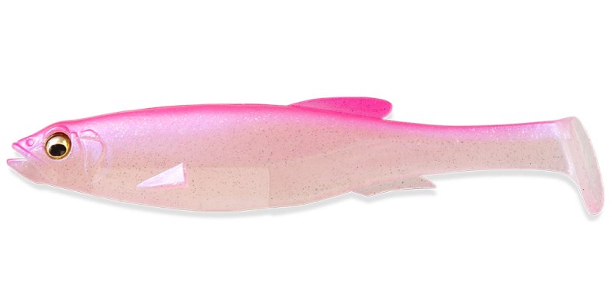 Megabass Soft Lure Mag Draft Freestyle 6 Inch Sinking Lure PB Shad (7027)