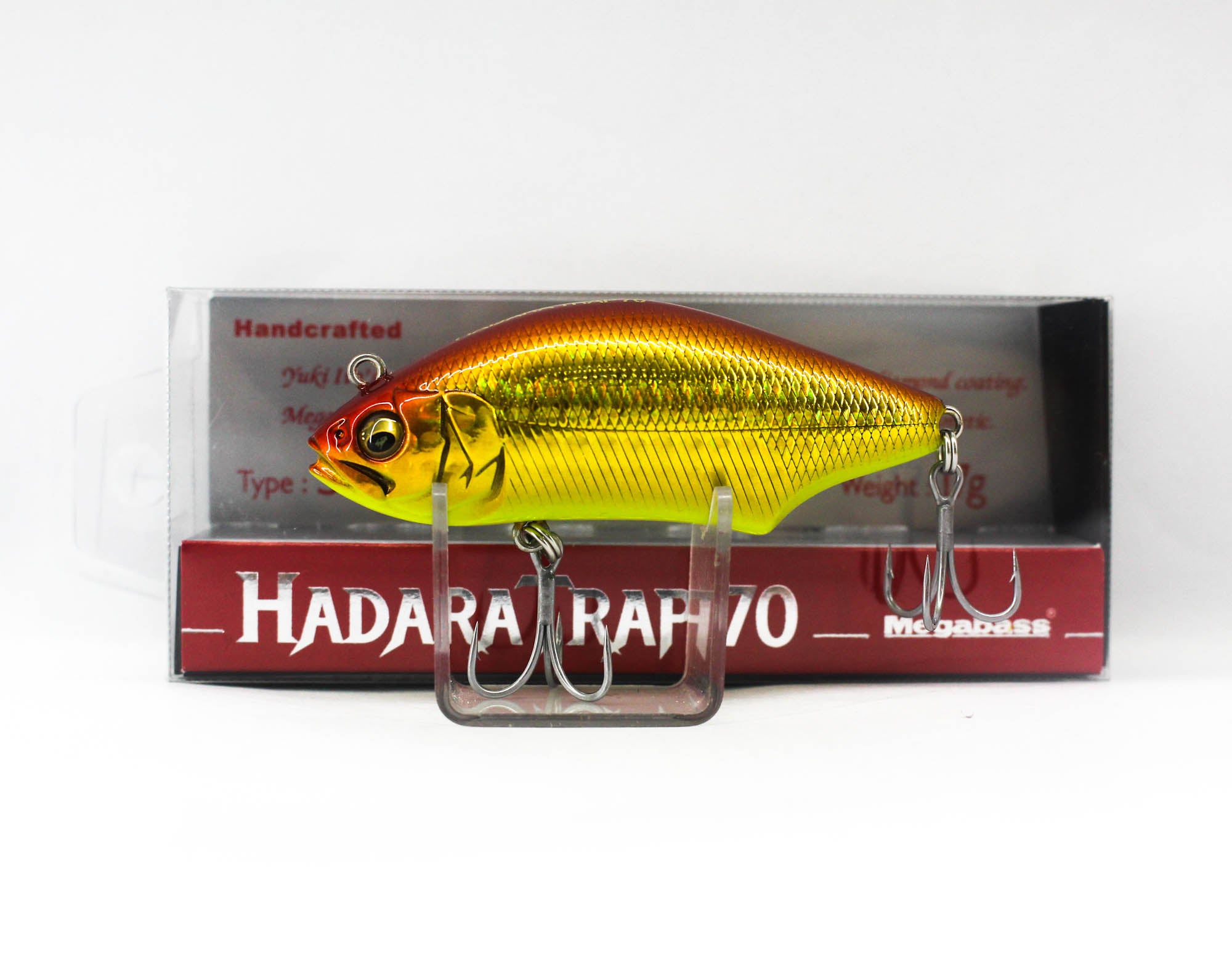 Megabass Hadara Trap 70mm Sinking Lure GG Akakin CB (2519)