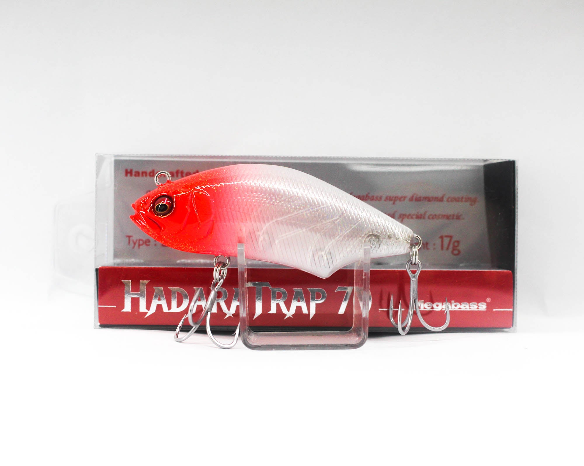 Megabass Hadara Trap 70mm Sinking Lure GP Redhead (2557)