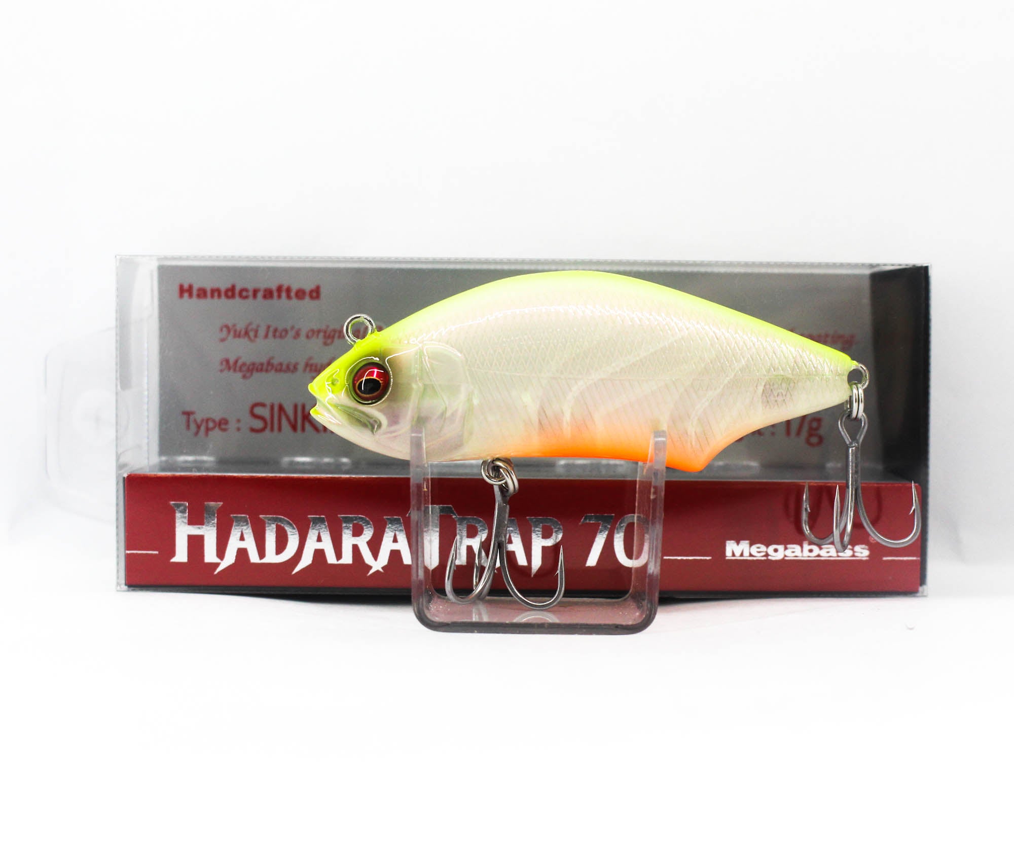 Megabass Hadara Trap 70mm Sinking Lure PM Chartback (2571)