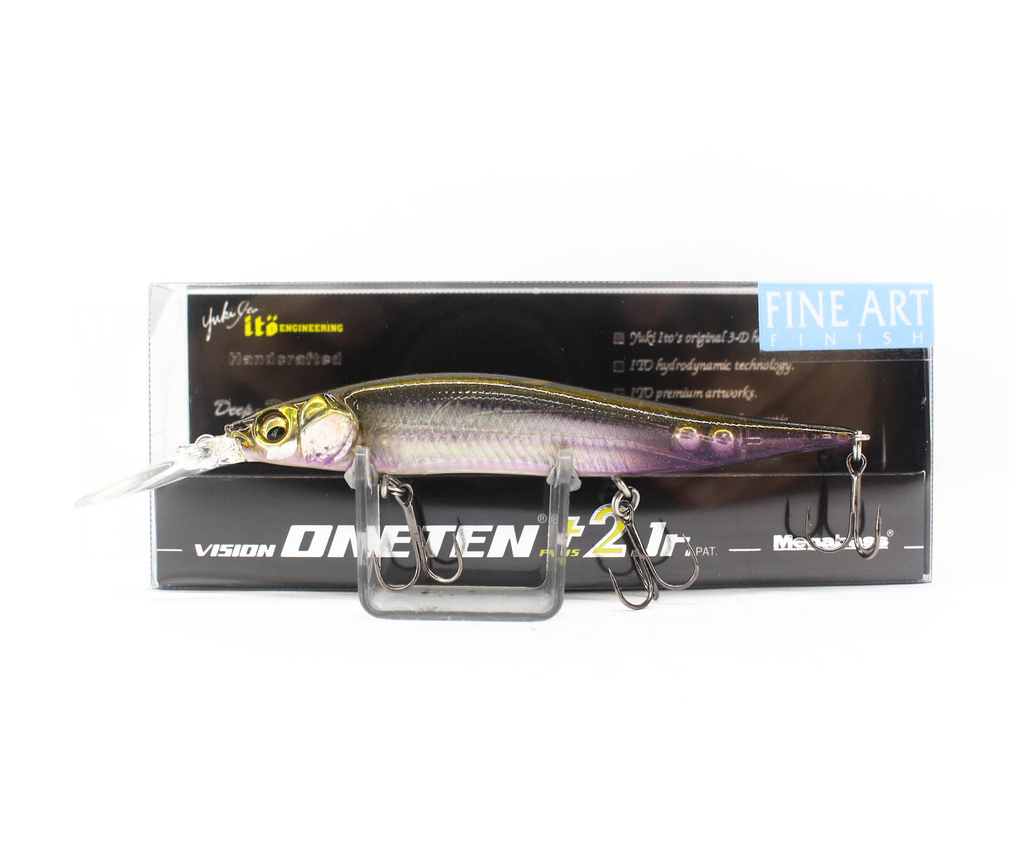 Megabass Vision 110 +2 JR Suspend Lure FA Ghost Wakasagi (7644)