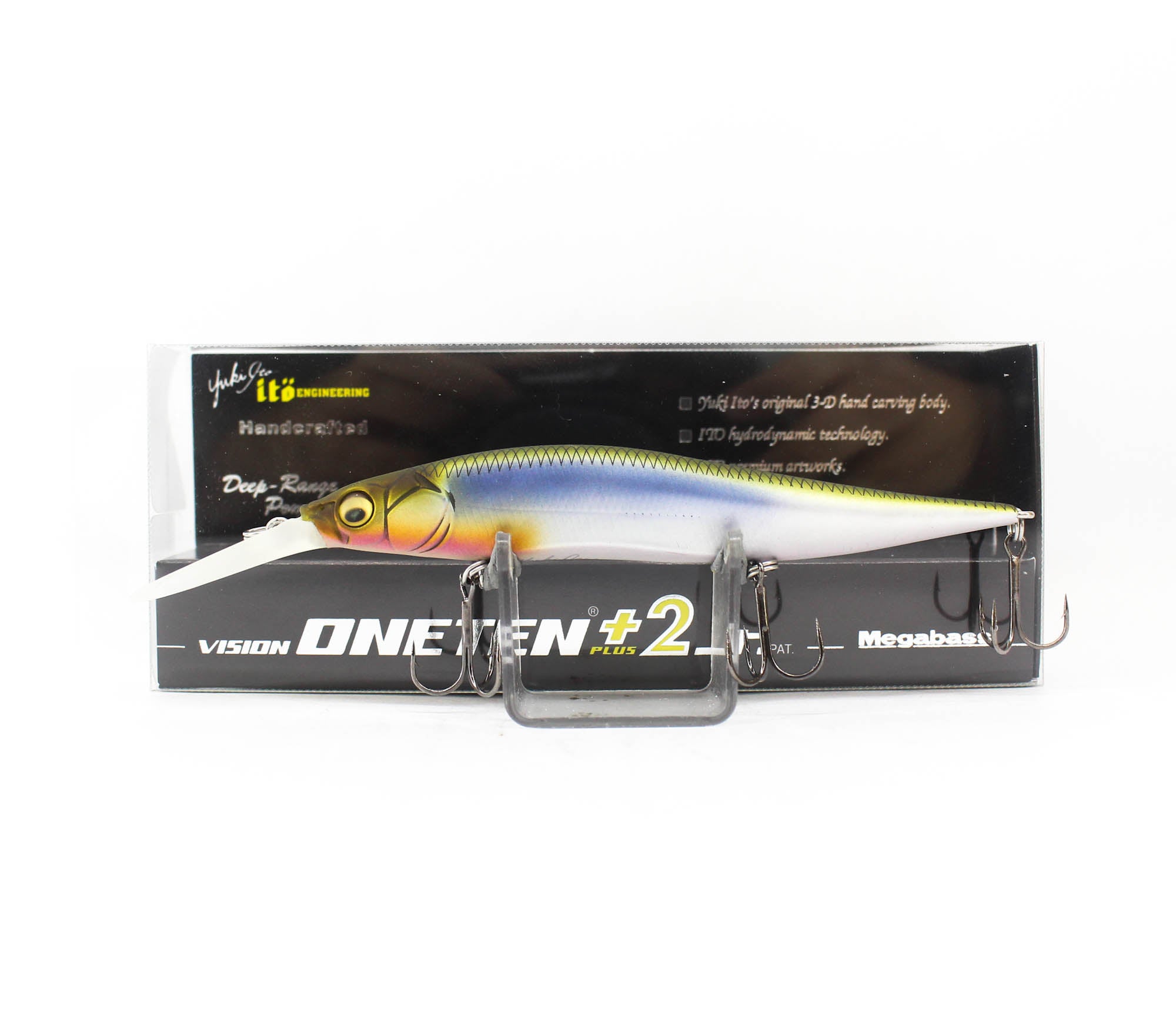 Megabass Vision 110 +2 JR Suspend Lure Frosted Wakasagi (7651)