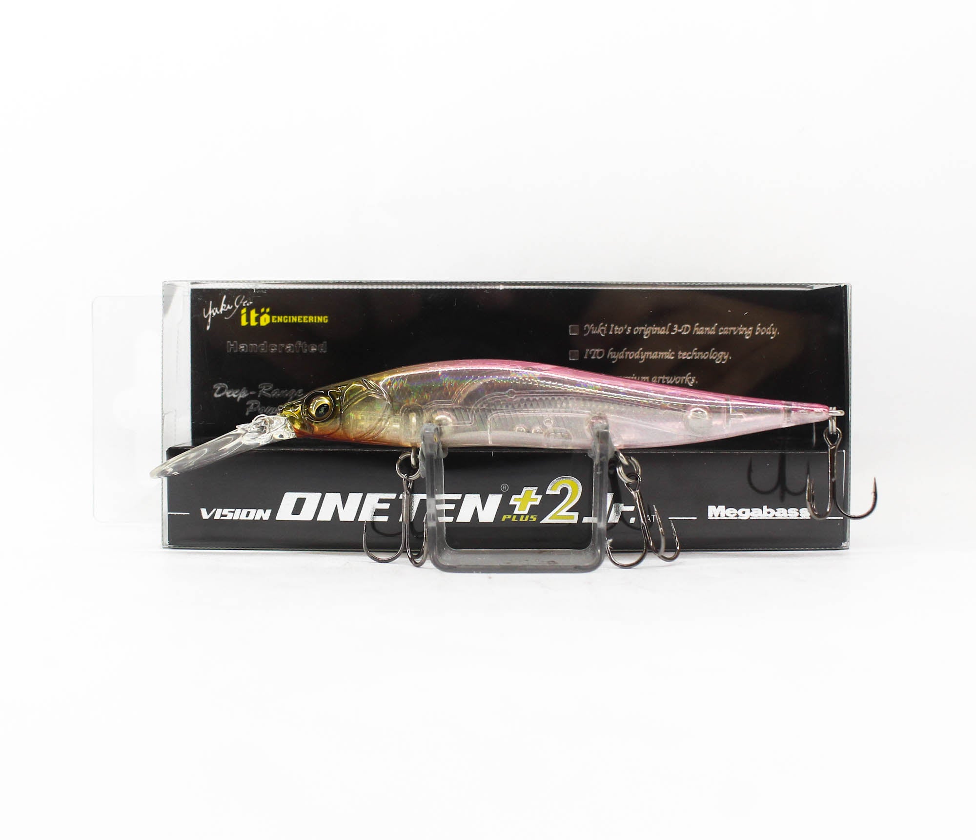 Megabass Vision 110 +2 JR Suspend Lure GLX Cotton Wakasagi (7699)
