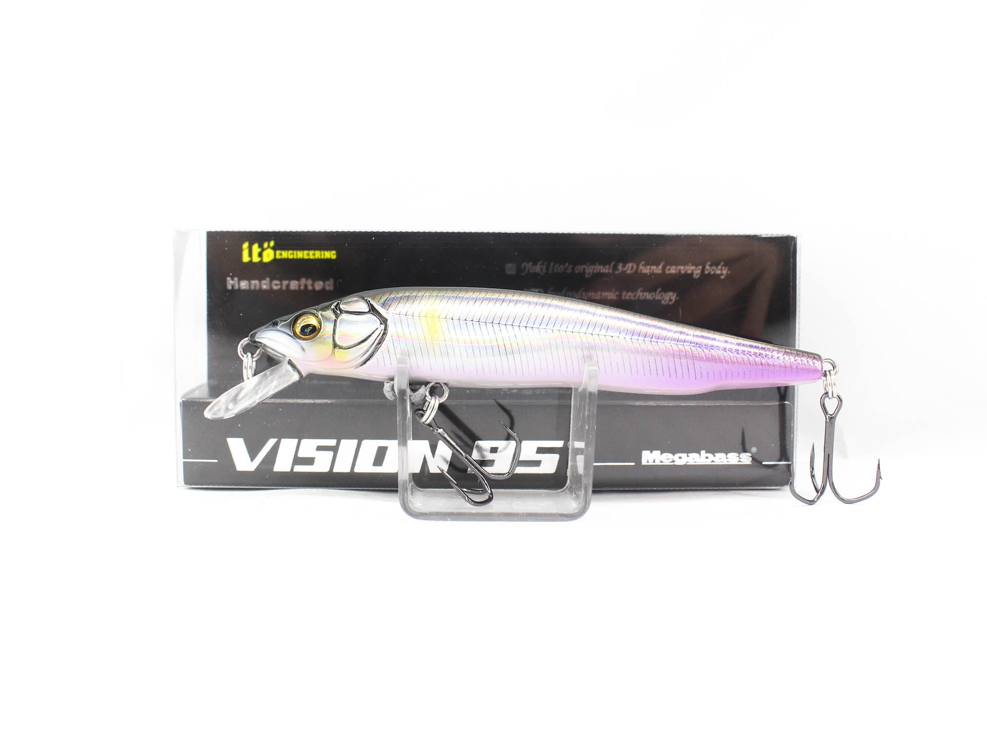 Megabass Vision Q Go 95 Floating Lure SH Lake Biwa Ayu (7835)